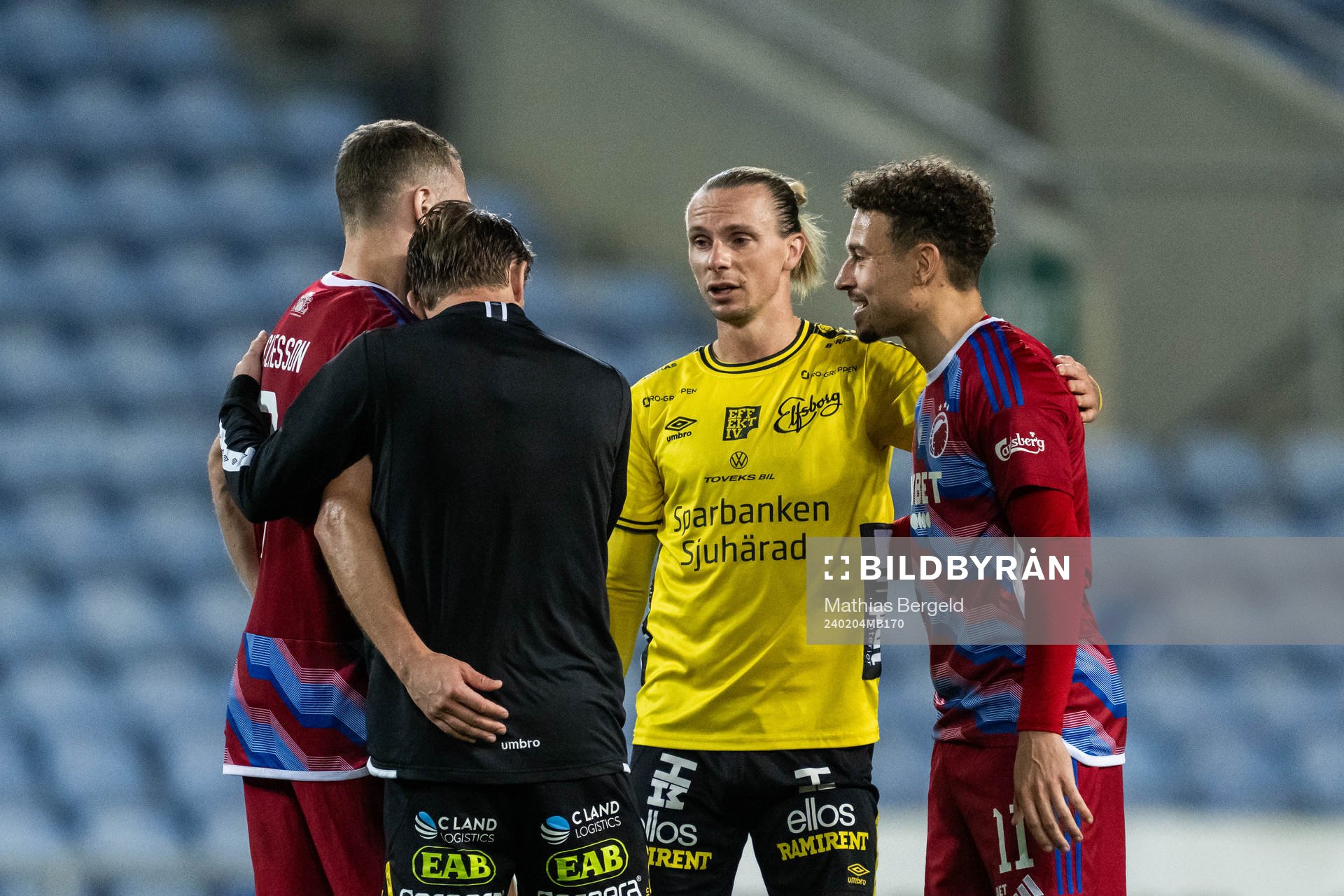 Viktor Claesson and Jordan Larsson of FC Copenhagen with