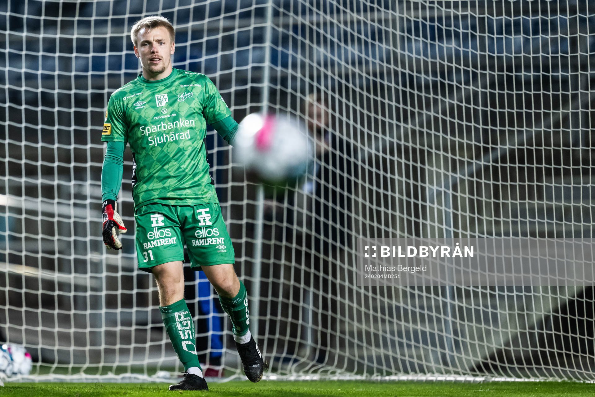 Goalkeeper Isak Pettersson of Elfsborg