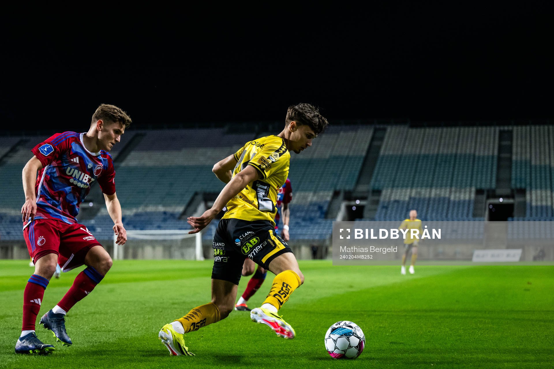 Elias Jelert of FC Copenhagen and Camil Jebara of Elfsborg