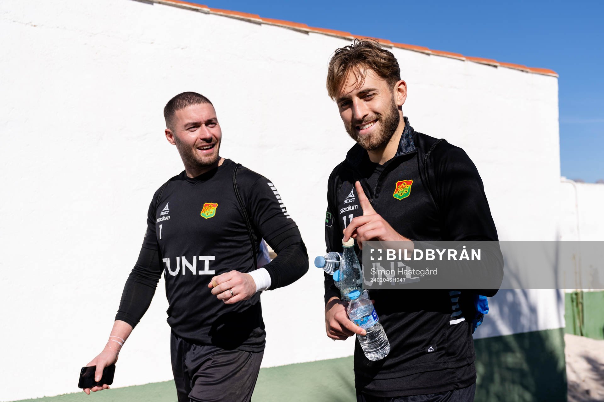 Mergim Krasniqi och Jack Cooper Love