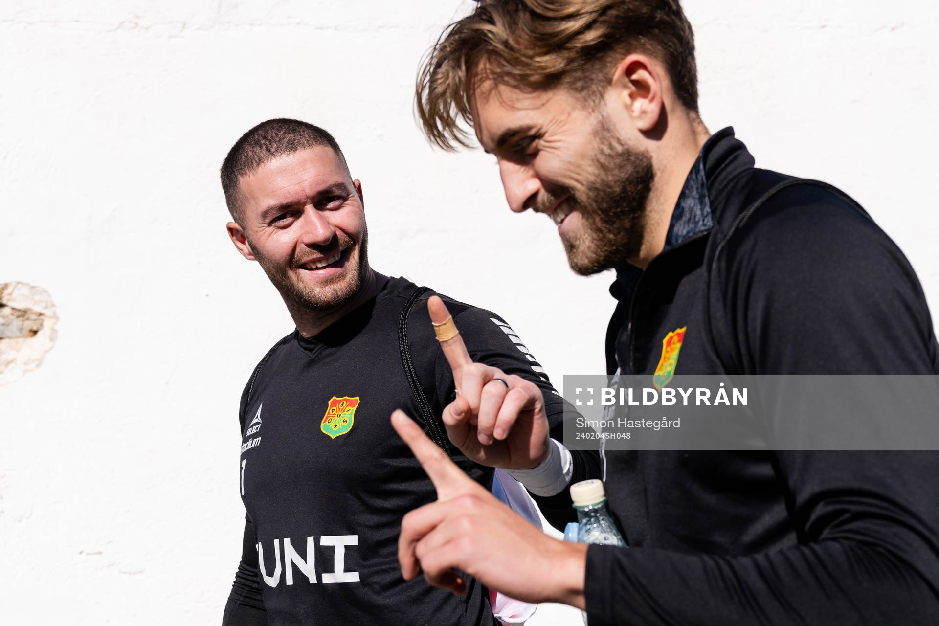 Mergim Krasniqi och Jack Cooper Love