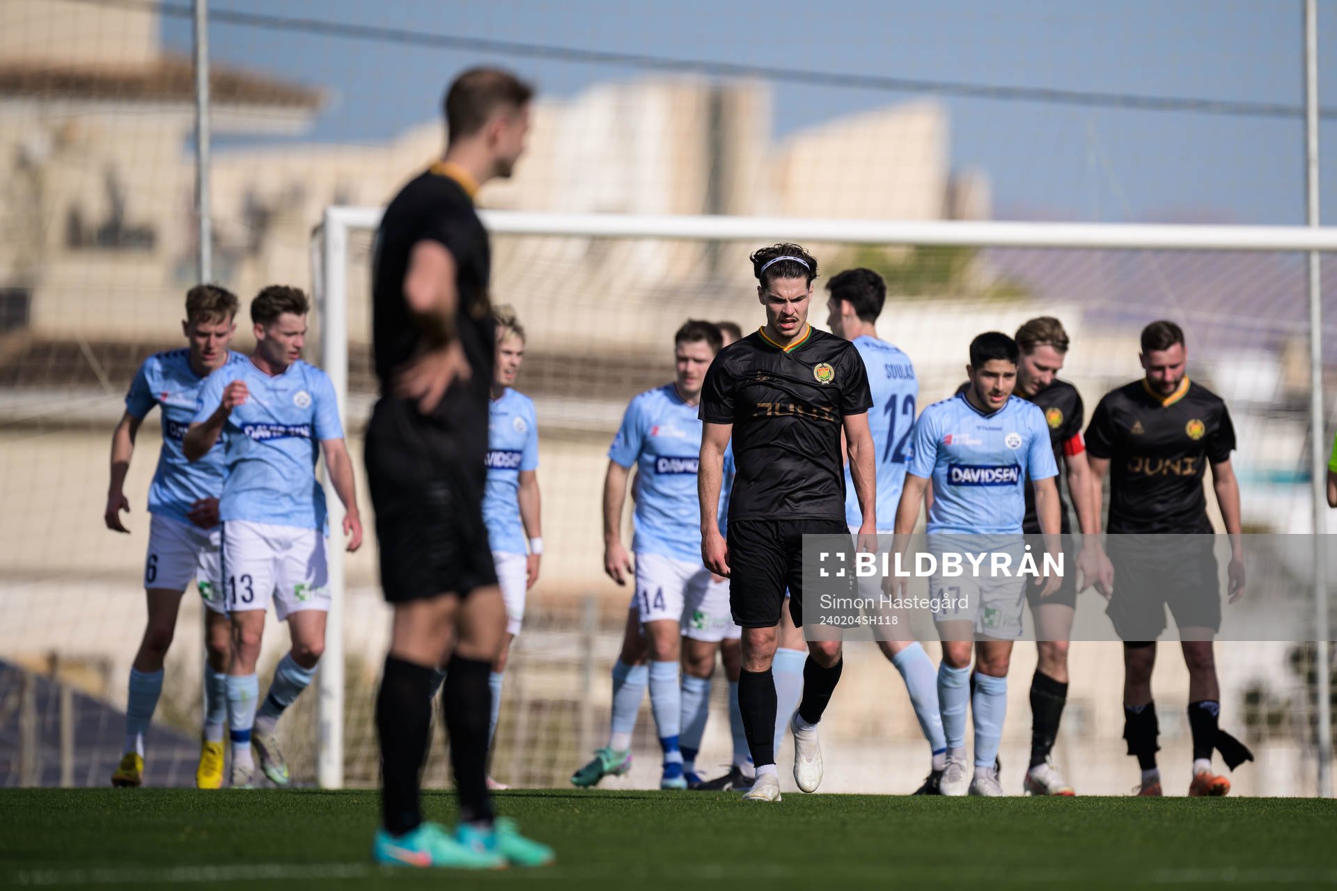 William Milovanovic of GAIS looks dejected