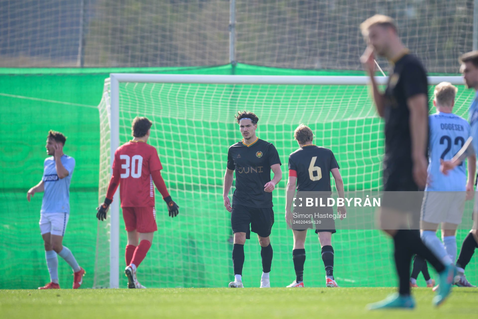 William Milovanovic of GAIS looks dejected