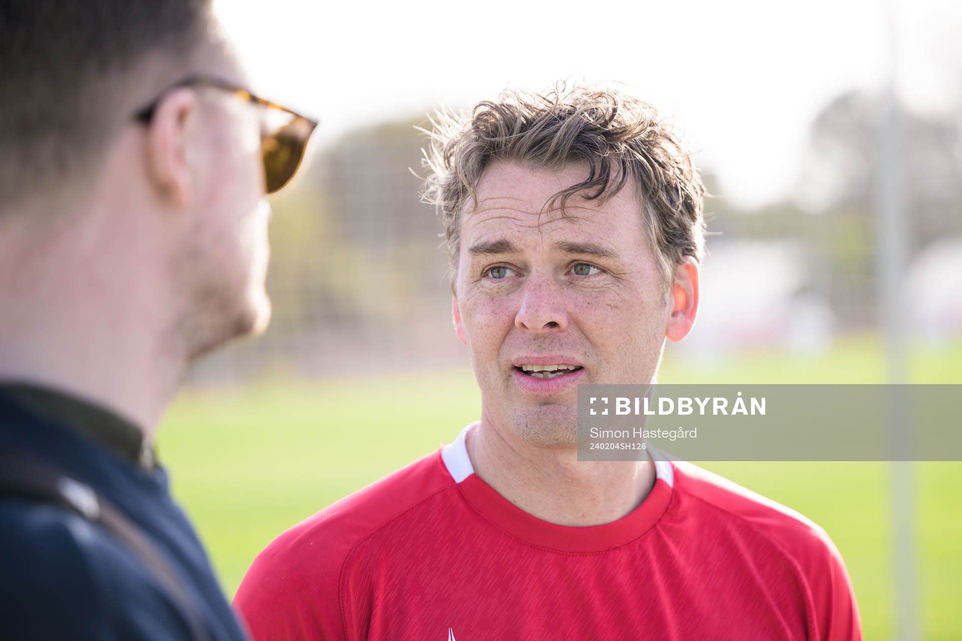 Head coach Fredrik Holmberg of GAIS