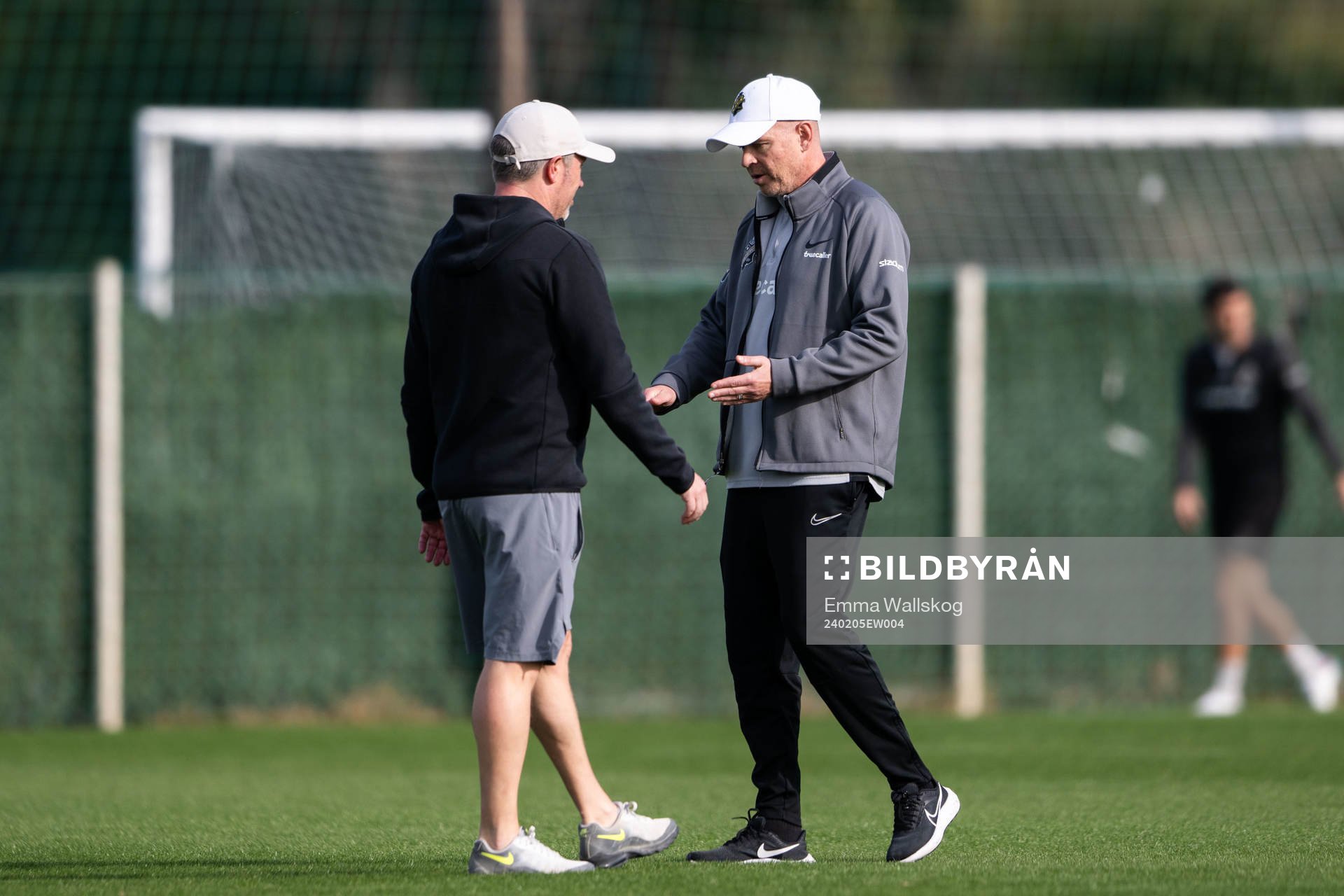 AIKs sportchef Thomas Berntsen and tränare Henning Berg