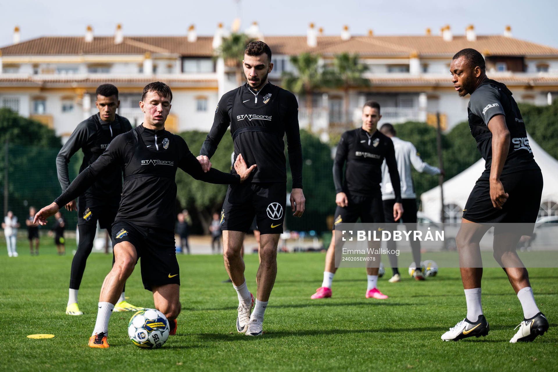 AIKs Bersant Celina, Ioannis Pittas och Abdussalam Magashy