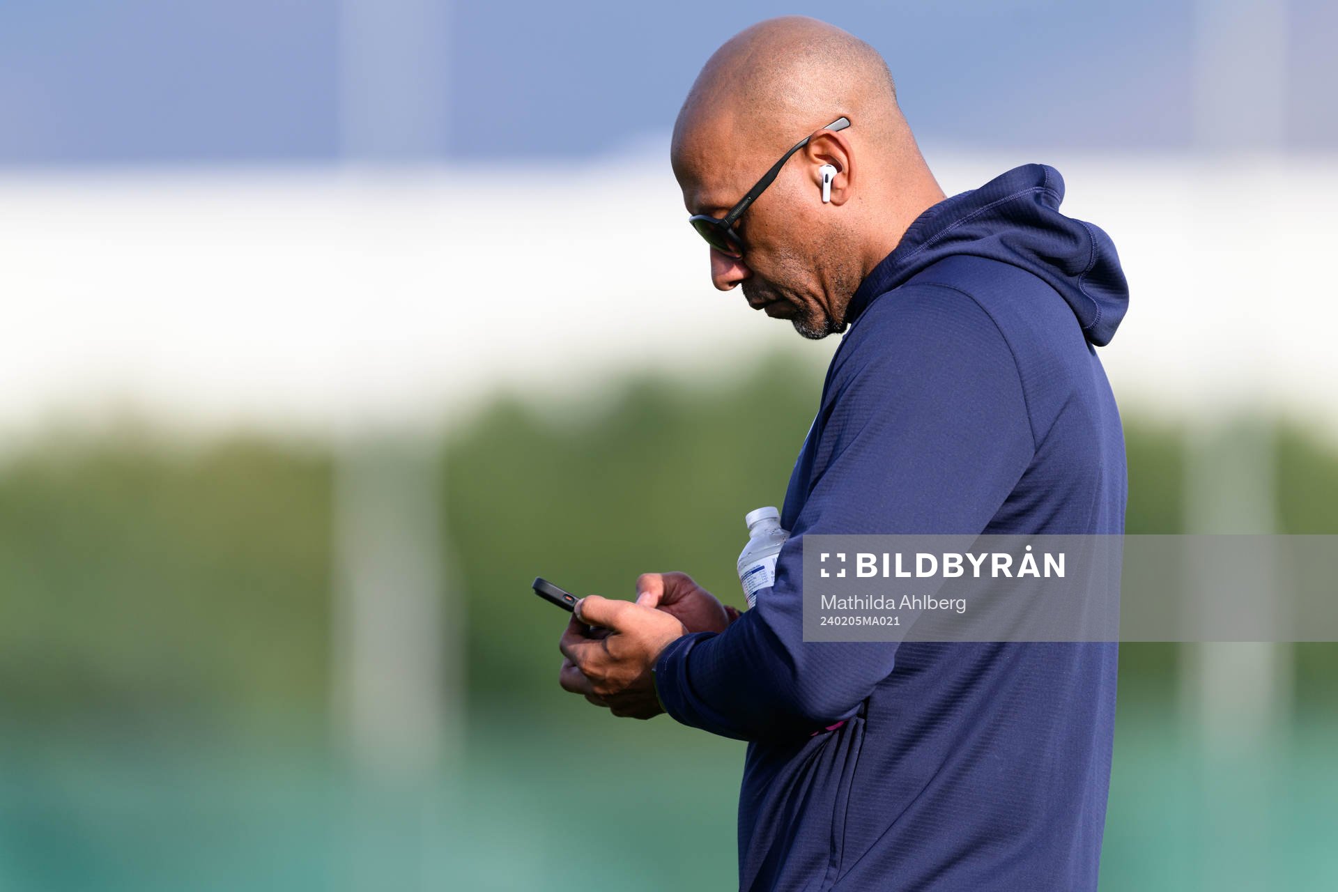 Malmö FFs scout Jeffrey Aubynn