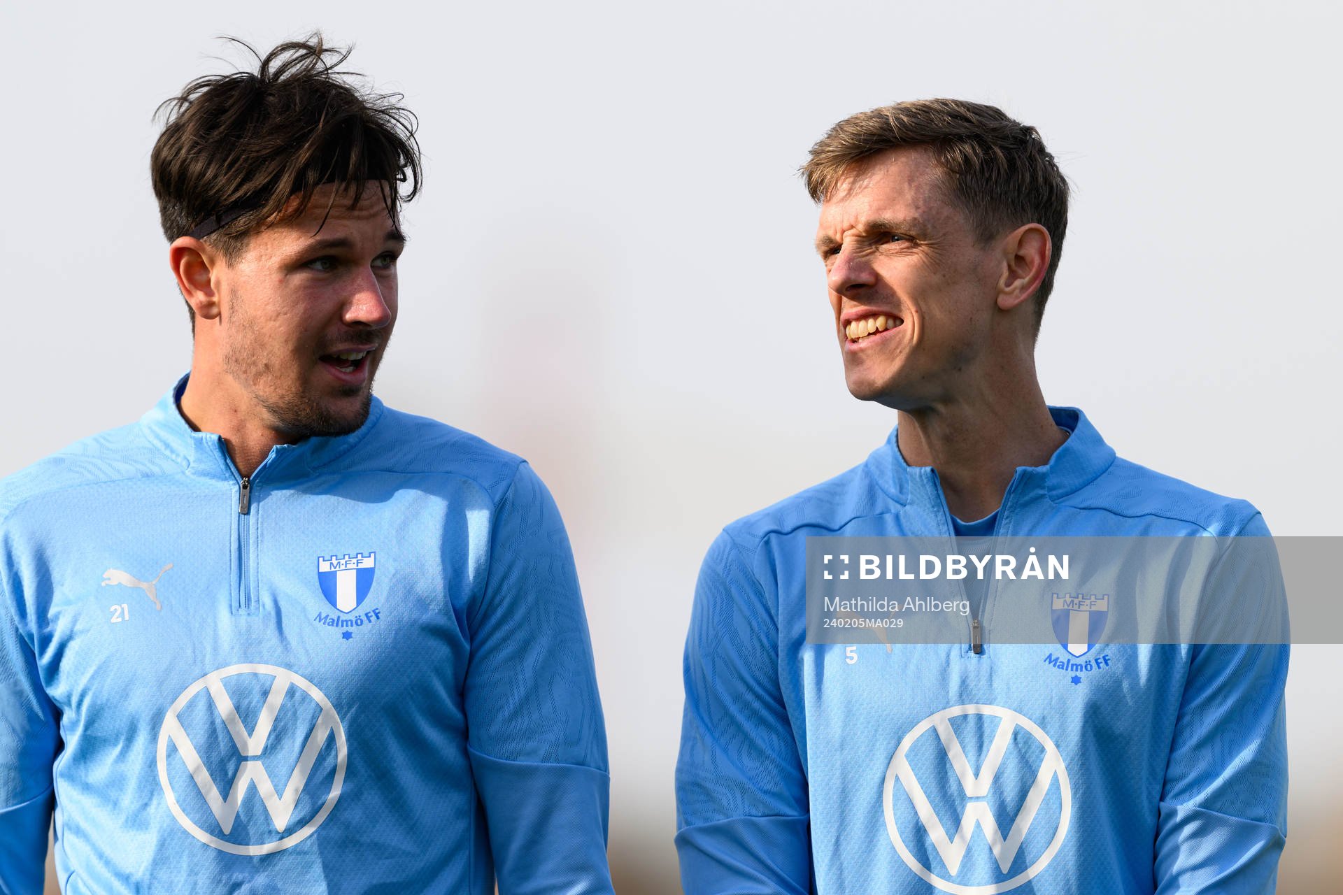 Malmö FFs Stefano Vecchia och Søren Rieks
