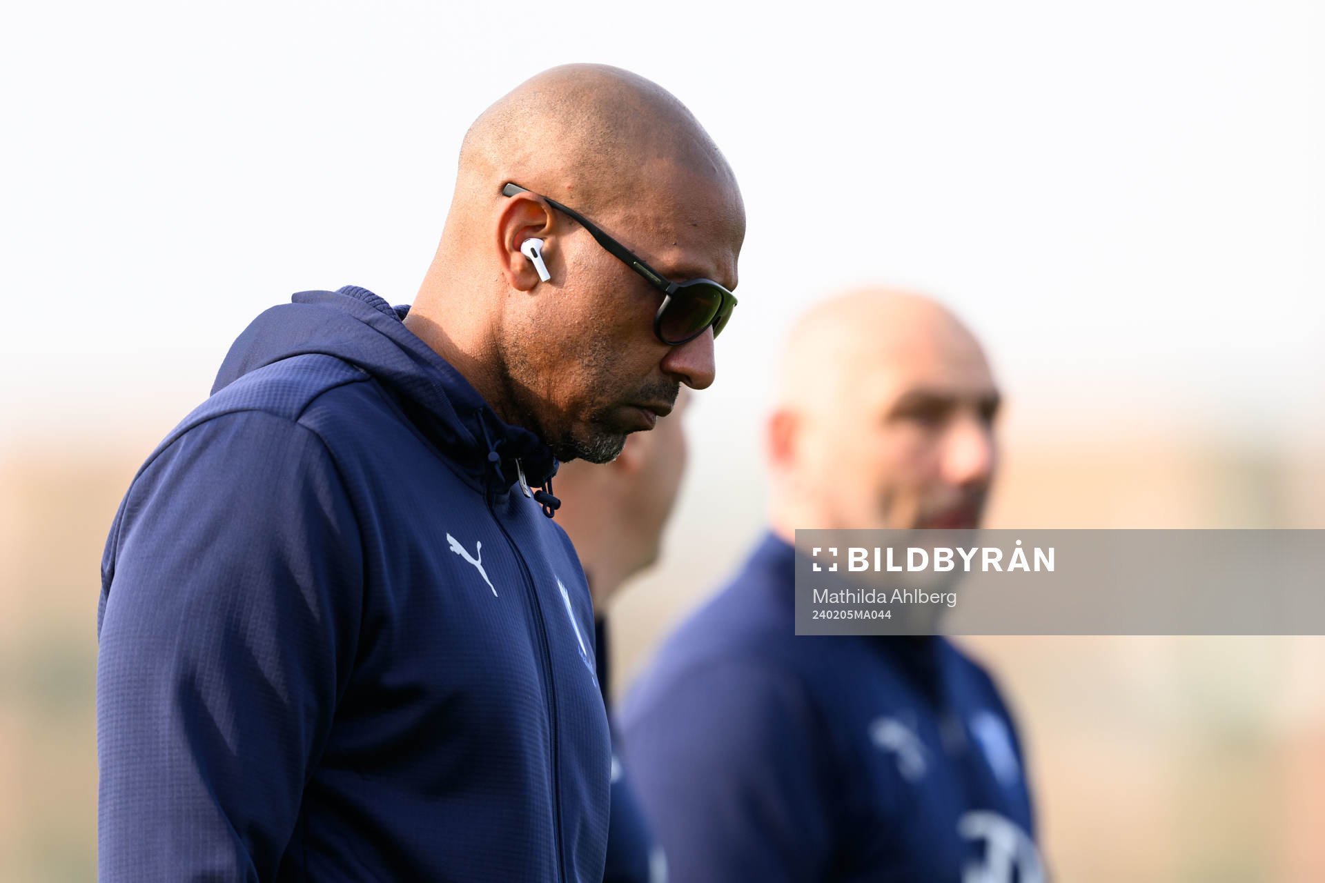 Malmö FFs scout Jeffrey Aubynn
