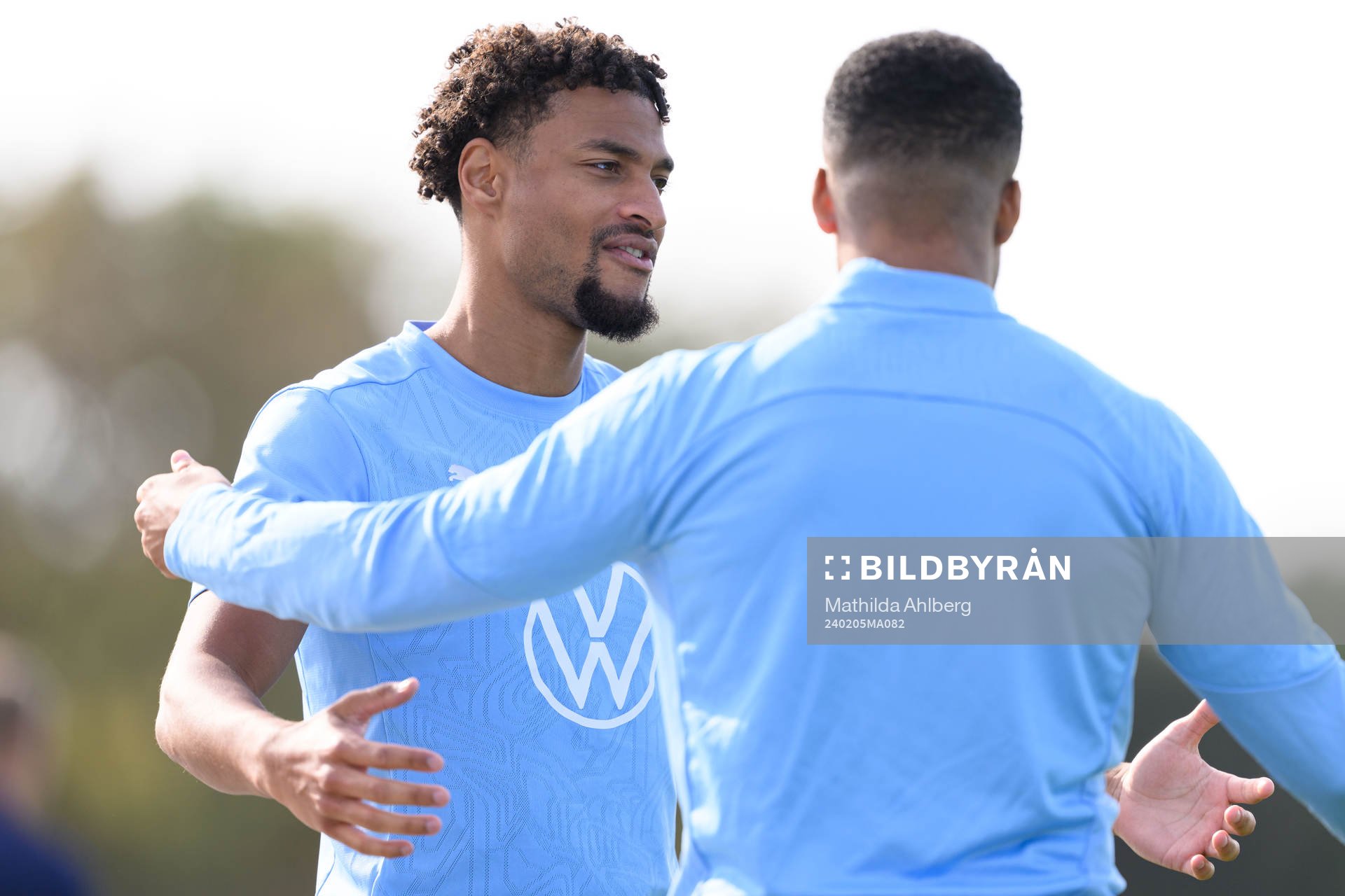 Malmö FFs Joseph Ceesay och Martin Olsson