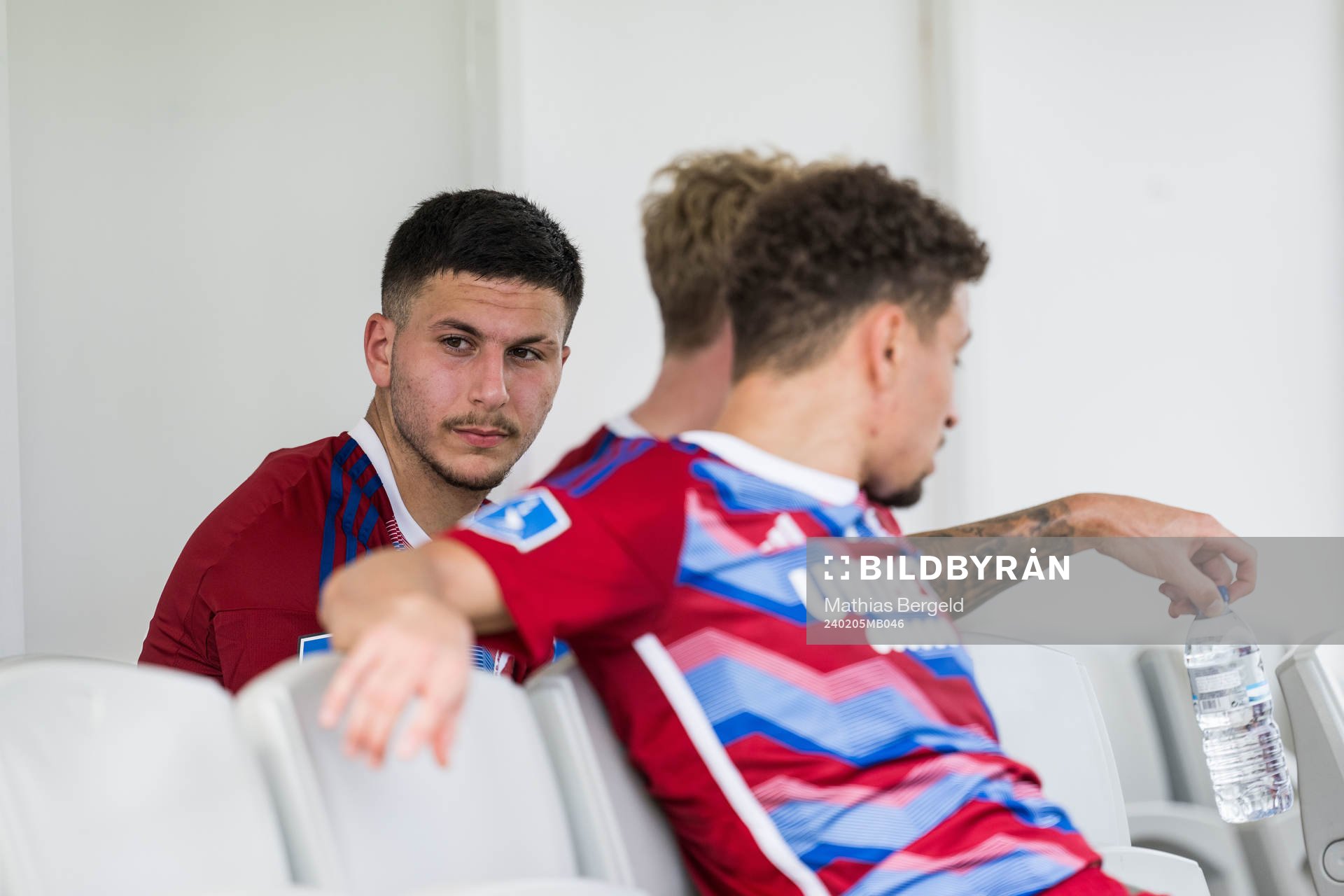 Roony Bardghji and Jordan Larsson of FC Copenhagen