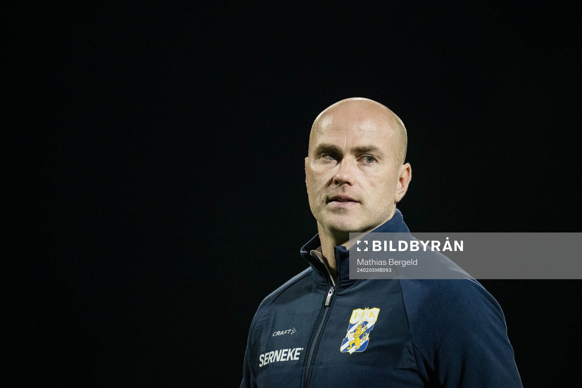 Head coach Jens Berthel Askou of IFK Göteborg
