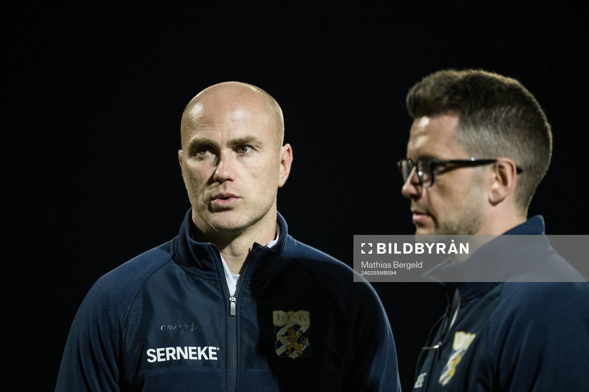Head coach Jens Berthel Askou and Assistant coach Sindre