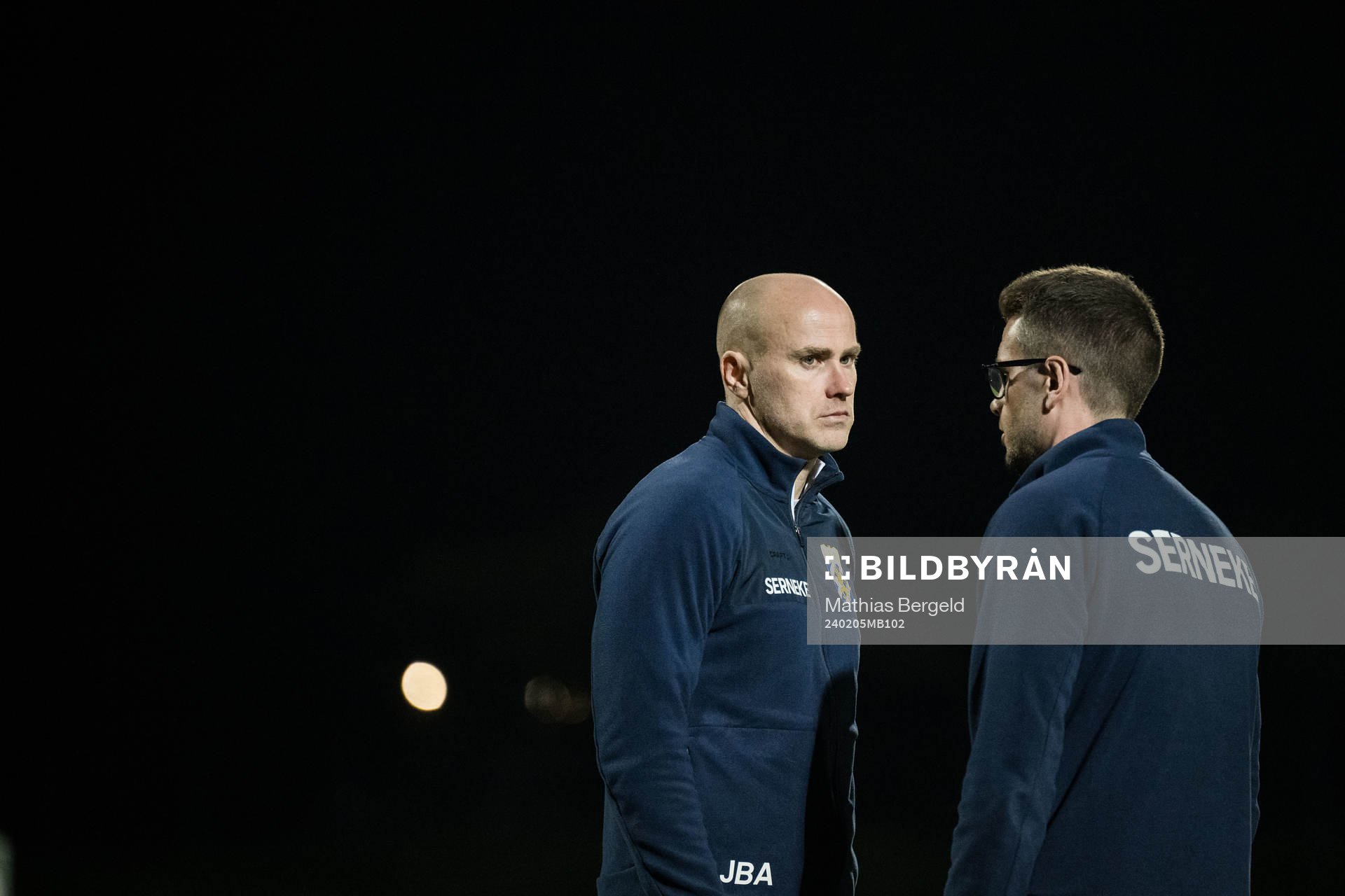 Head coach Jens Berthel Askou and Assistant coach Sindre