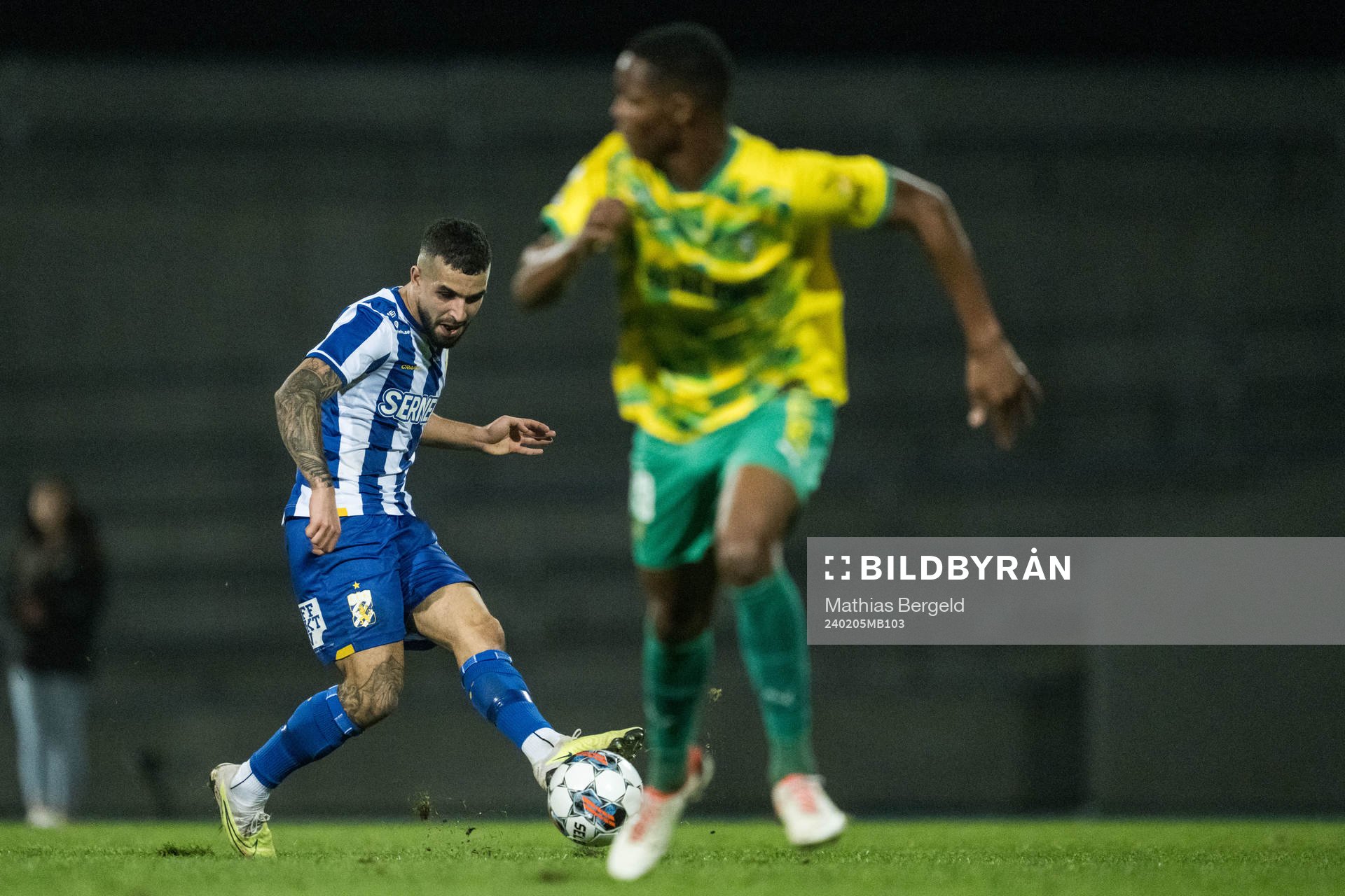 Alai Hussain Ghasem of IFK Göteborg