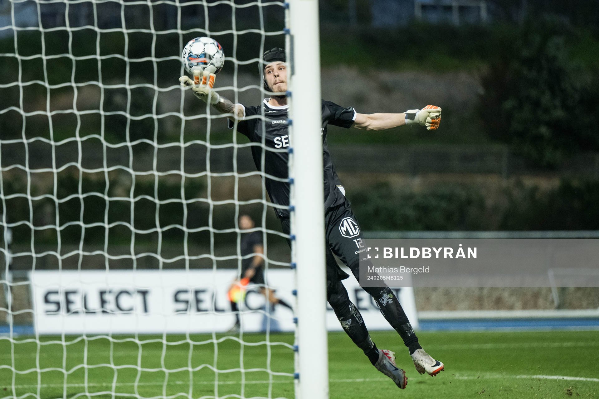 Goalkeeper Adam Benediktsson of IFK Göteborg