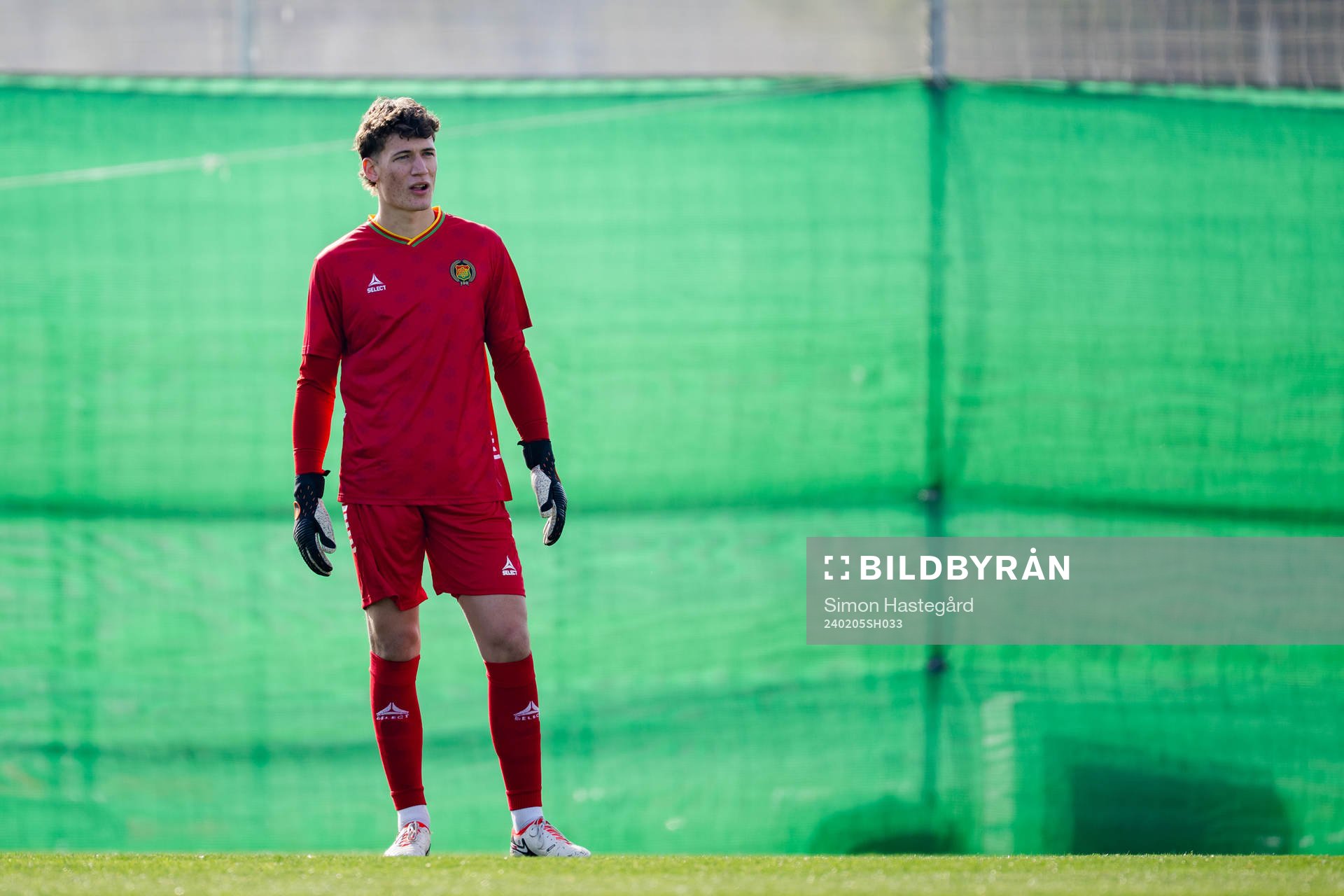 Goalkeeper Kees Sims of GAIS