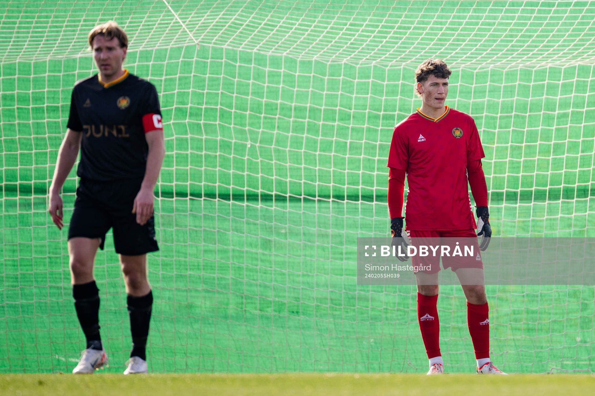 Goalkeeper Kees Sims of GAIS looks dejected