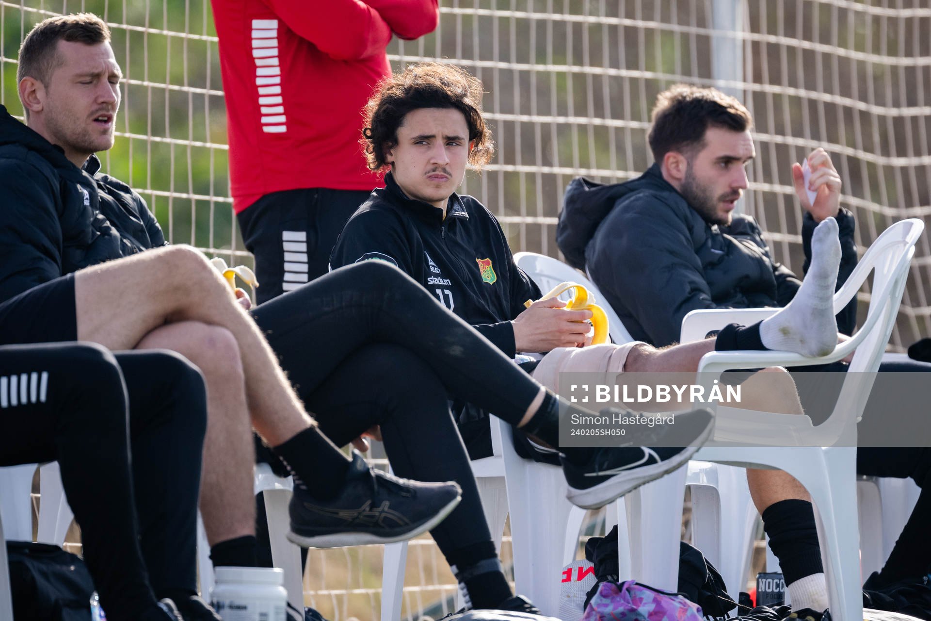 Amin Boudri of GAIS in pain