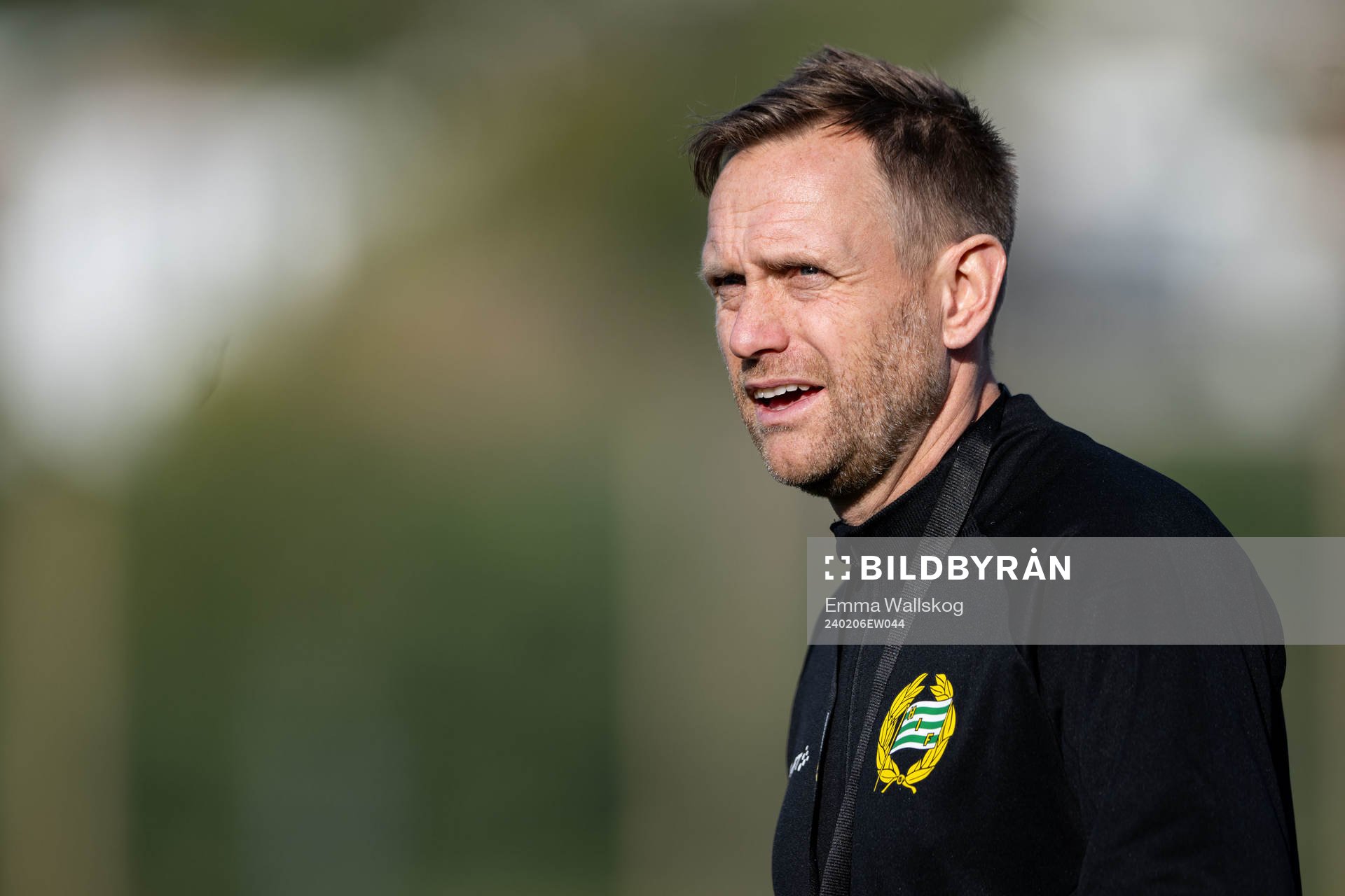 Hammarbys tränare Martin Sjögren