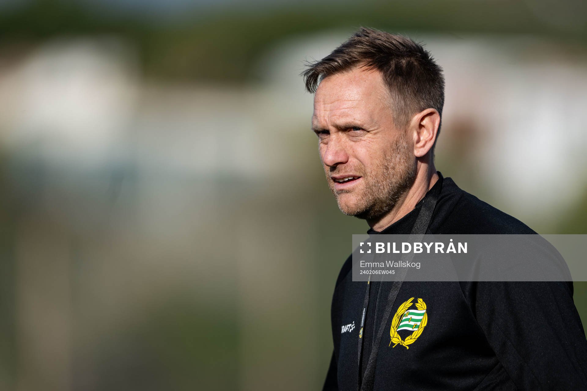 Hammarbys tränare Martin Sjögren