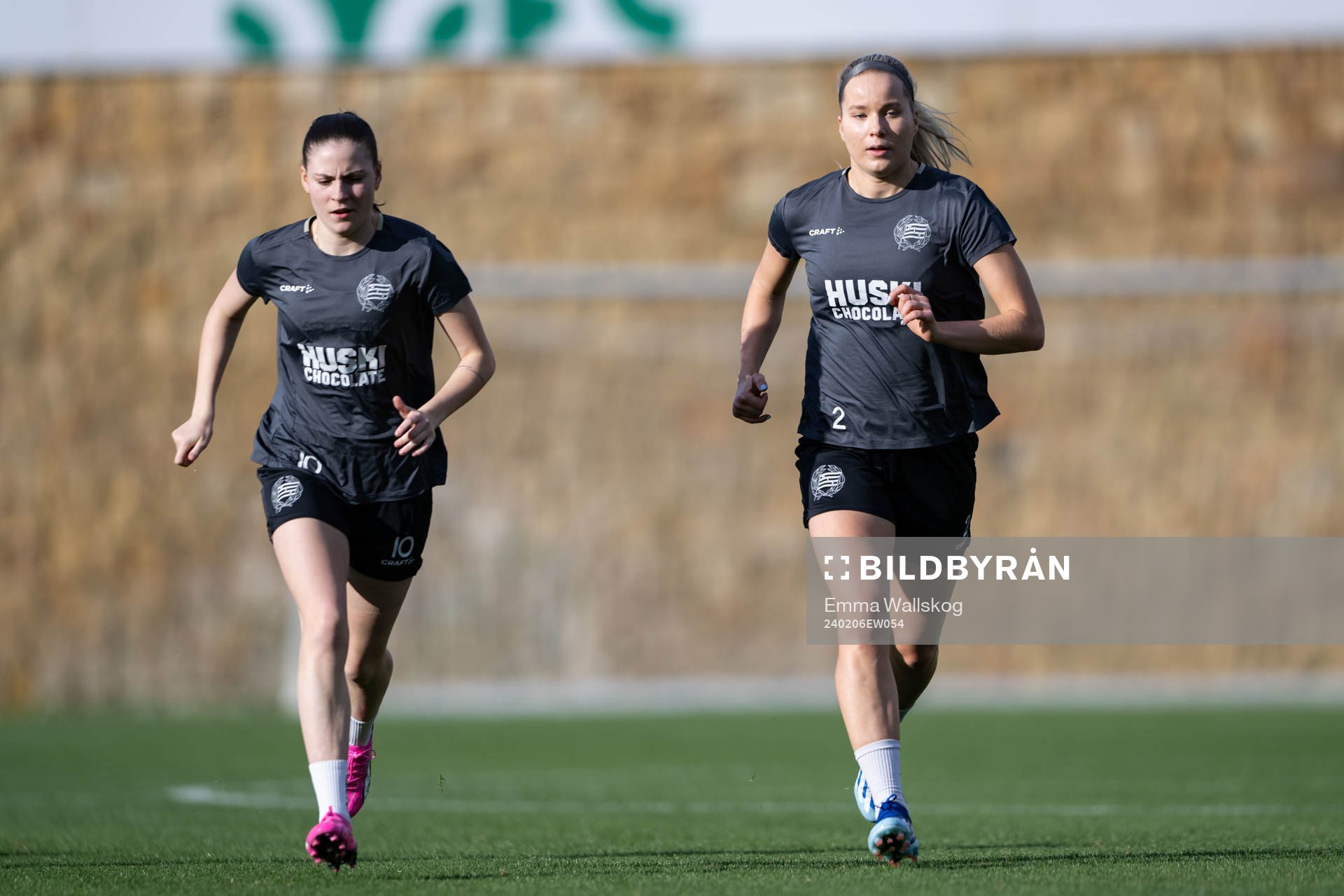 Hammarbys Smilla Vallotto och Eva Nyström