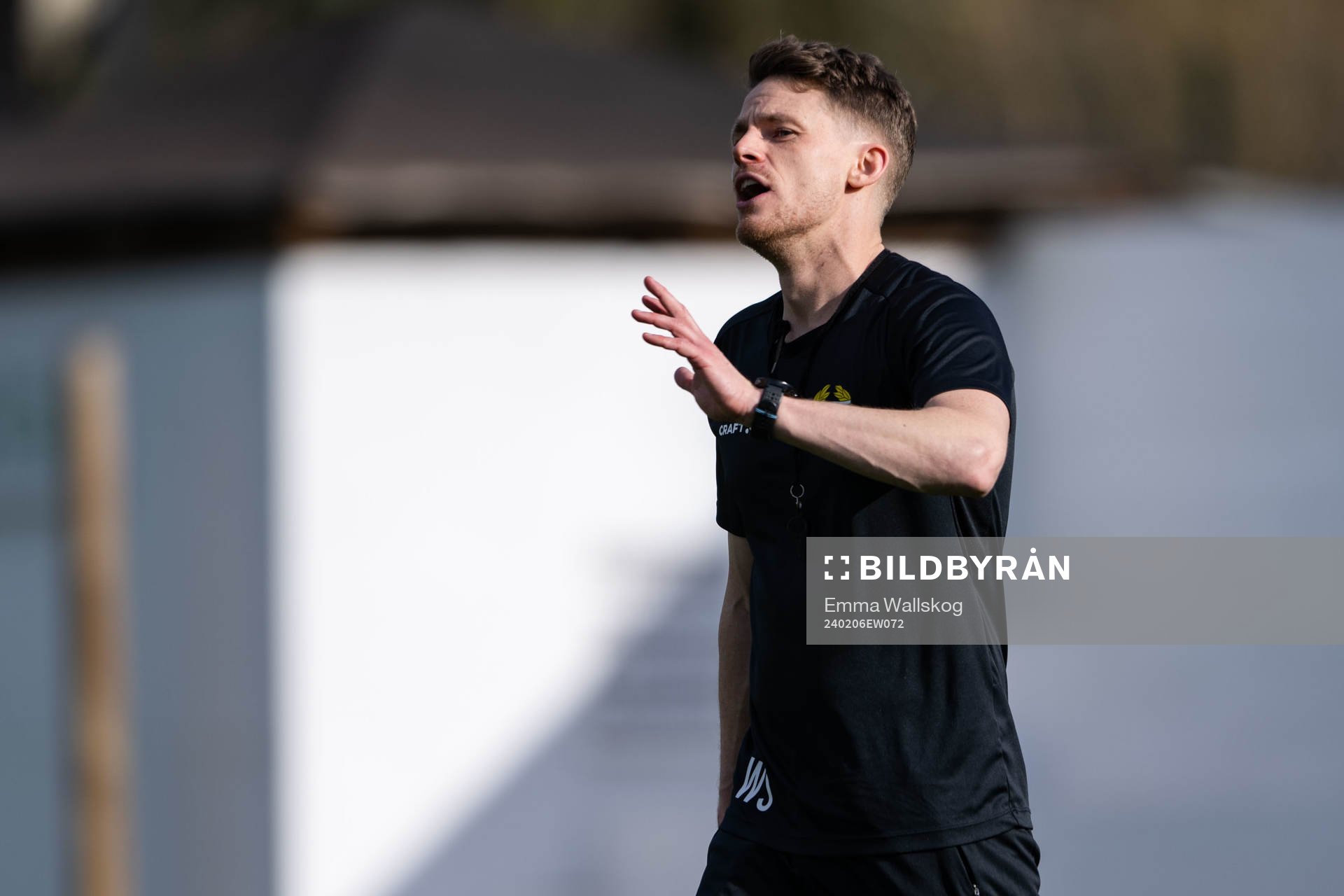 Hammarbys assisterande tränare William Strömberg