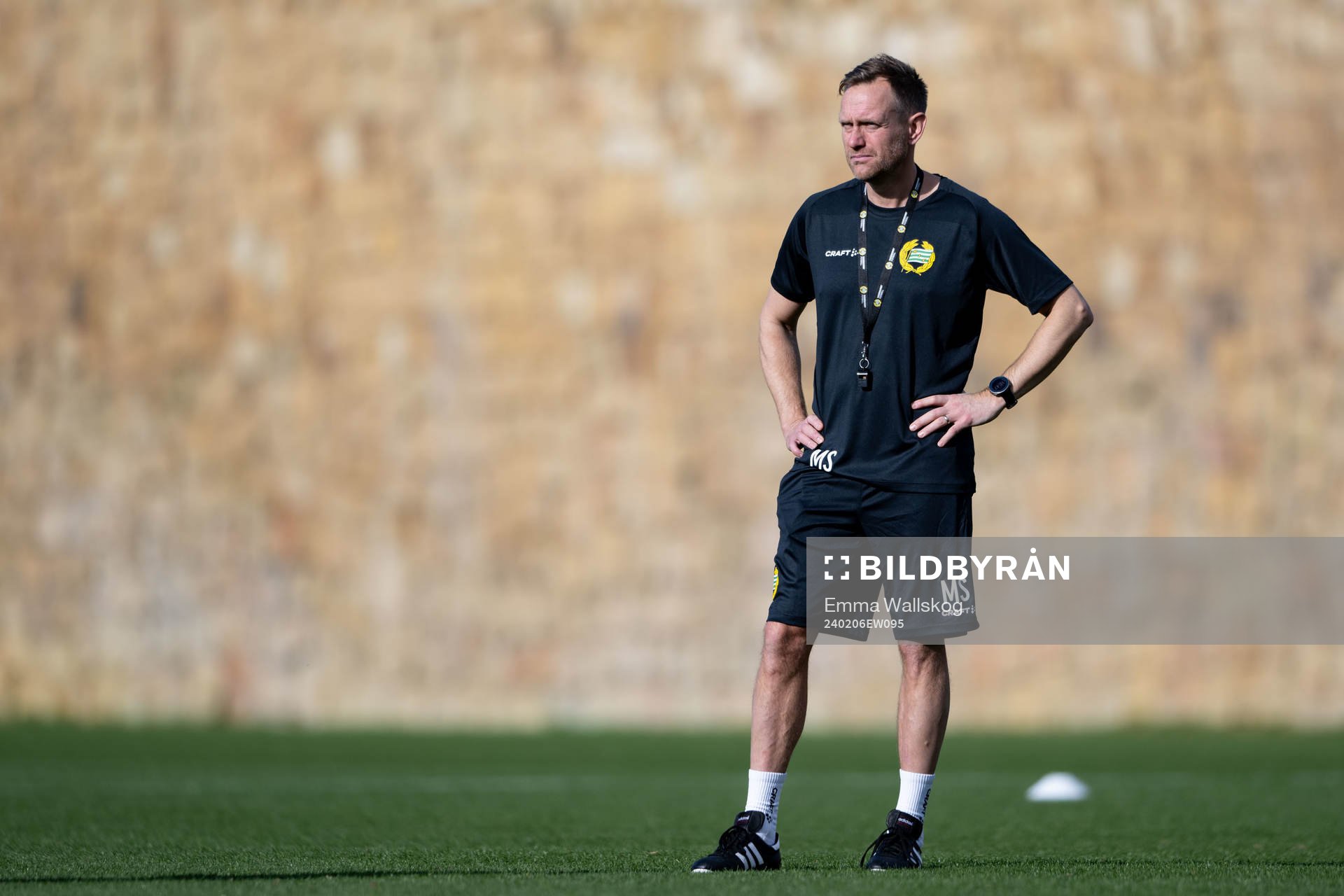 Hammarbys tränare Martin Sjögren