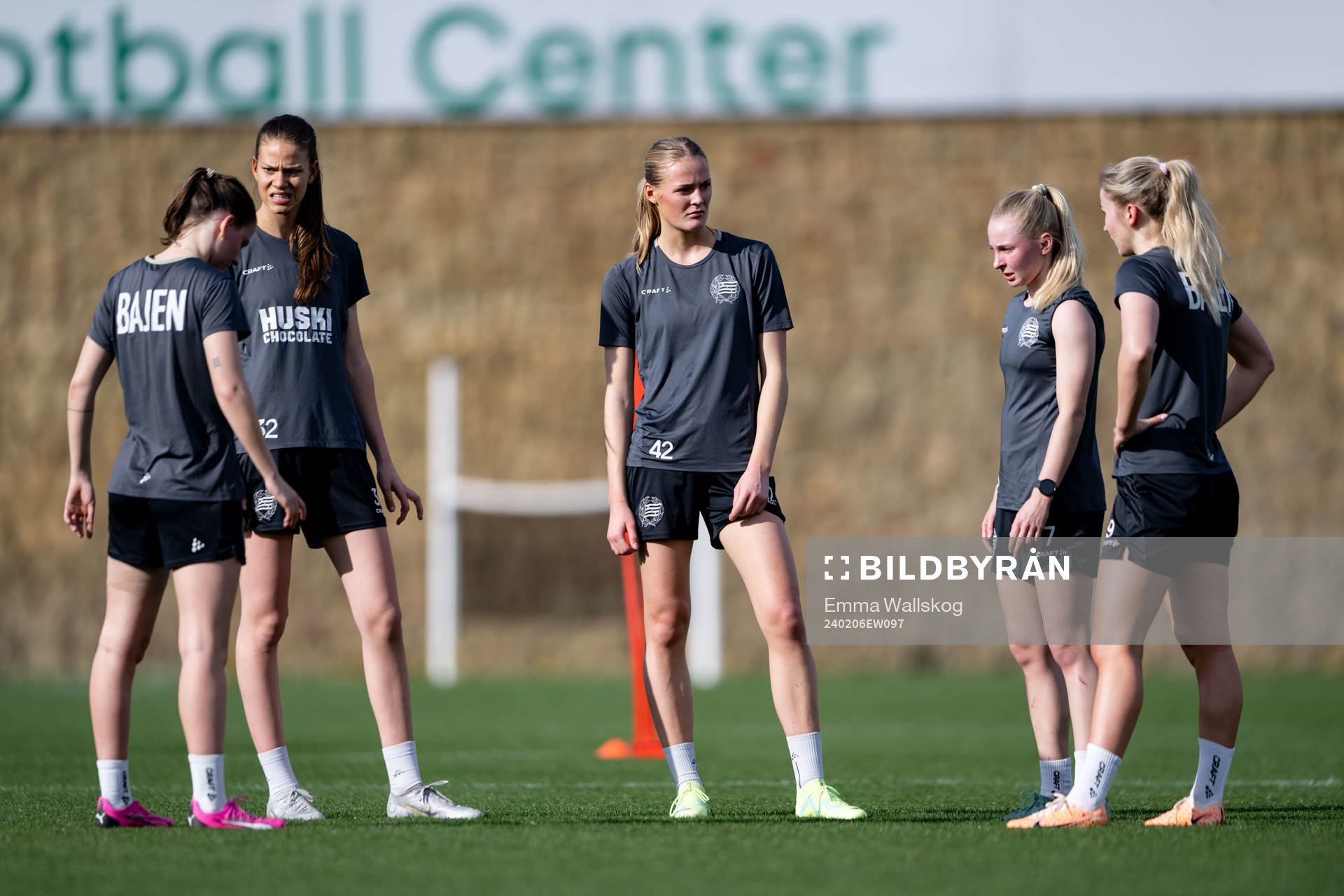 Hammarbys Bella Andersson, Lykke Ihrfelt, Emilie Joramo och