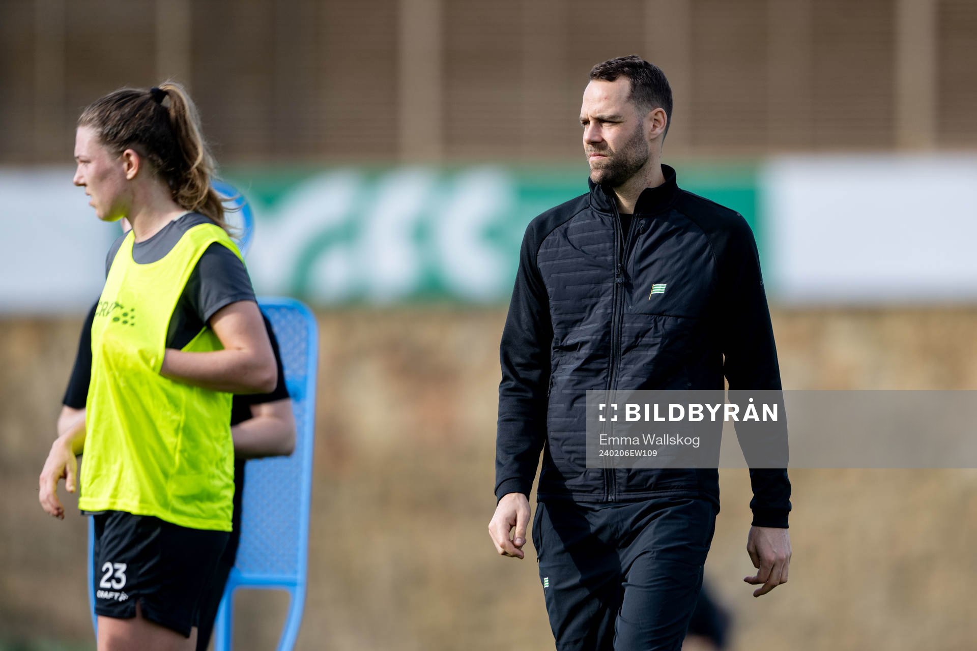 Hammarbys team manager Igor Kubát