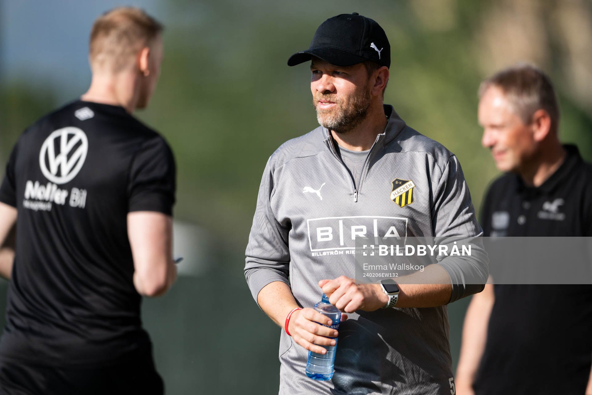 Head coach Pål Arne Johansen of Häcken