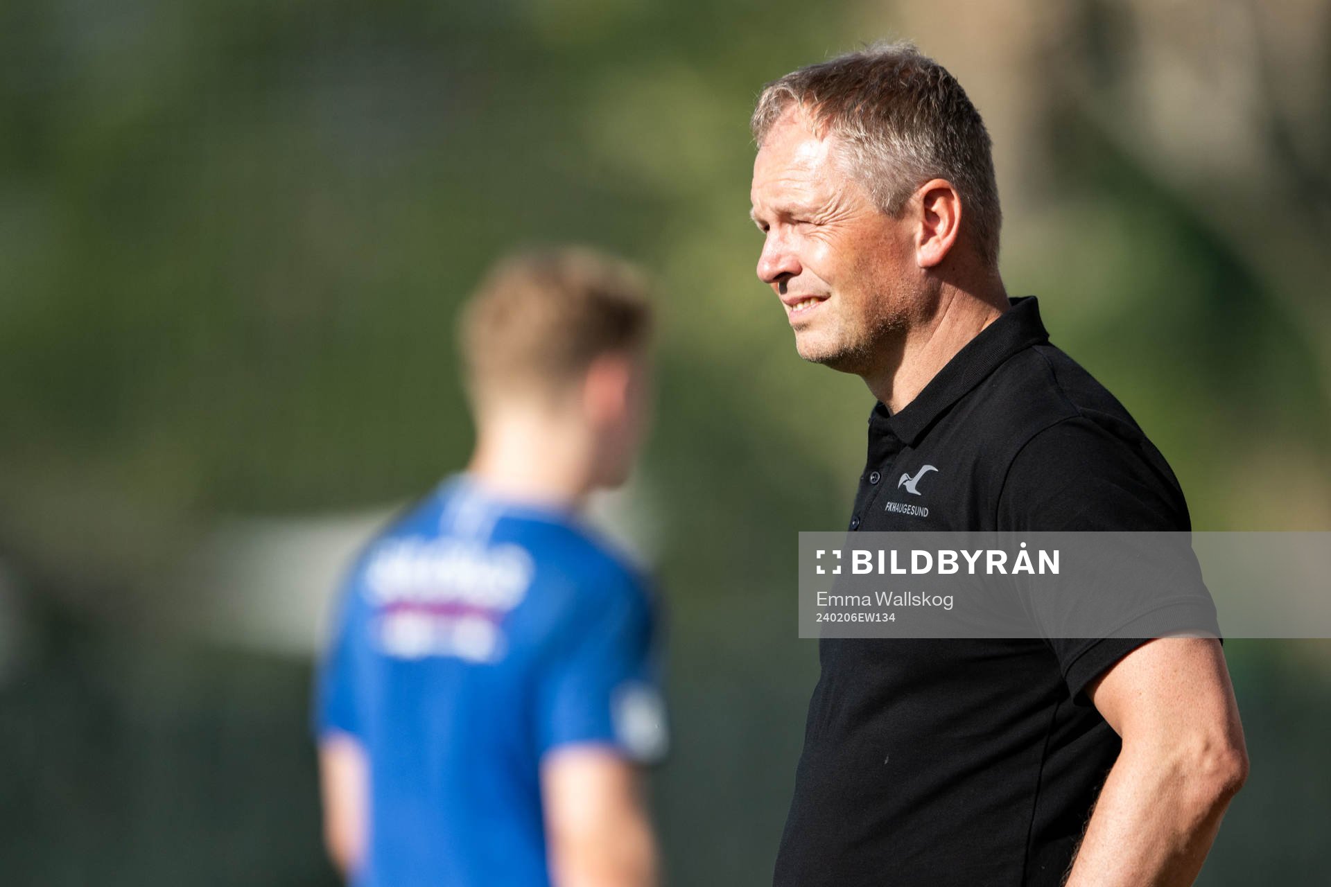 Head coach Oskar Hrafn Thorvaldsson of Haugesund