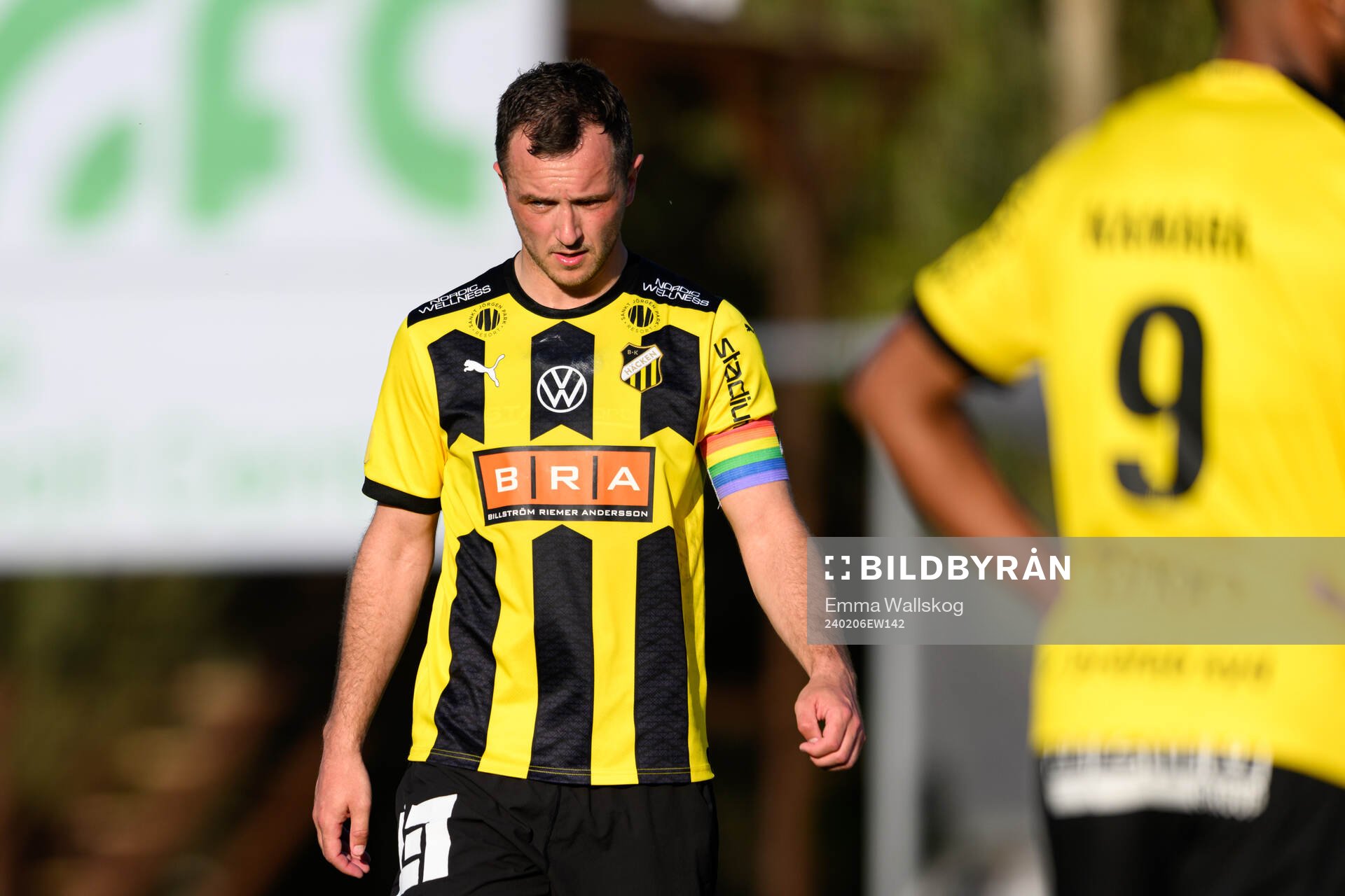 Even Hovland of Häcken looks dejected
