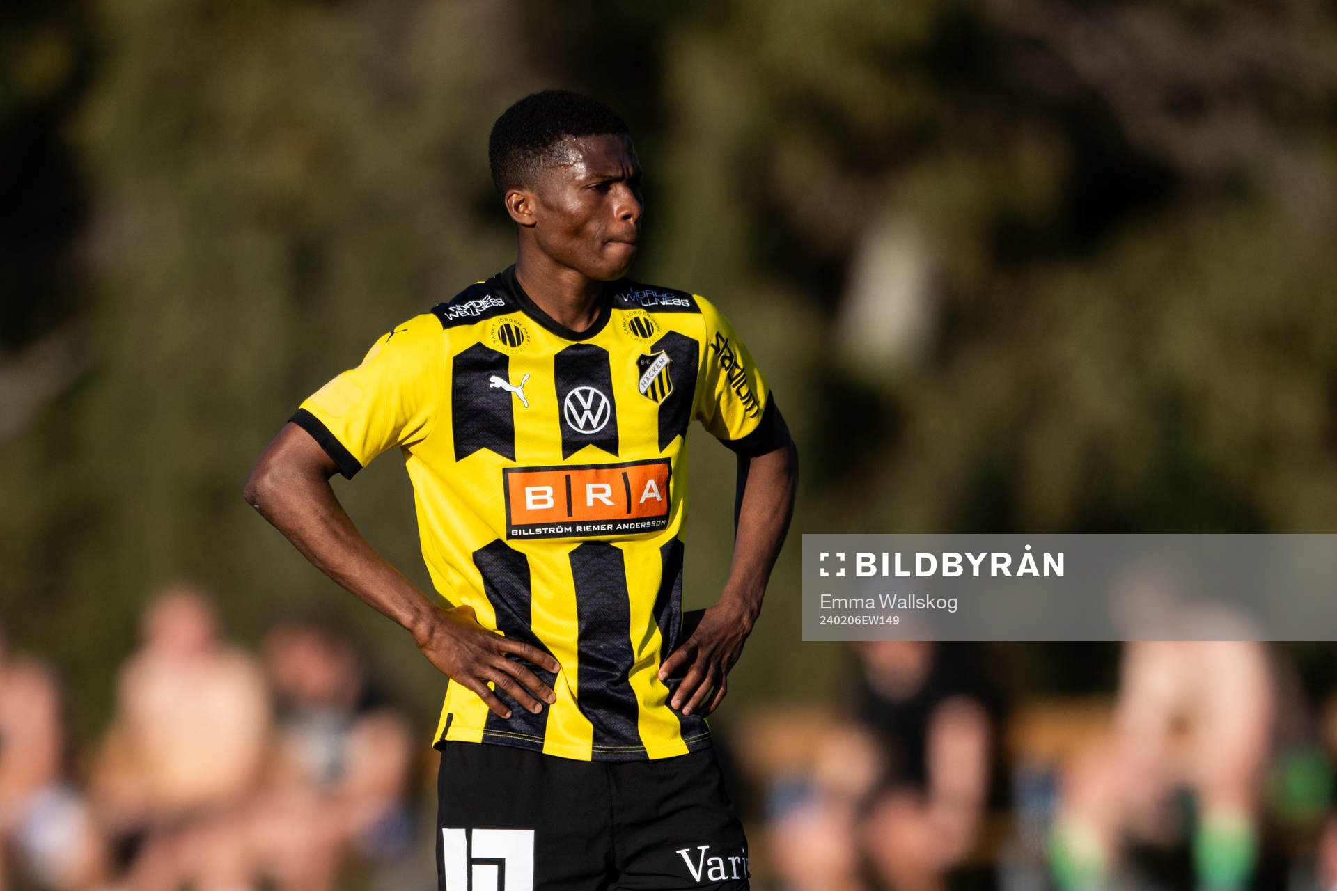 Akoua Romeo Amane of Häcken looks dejected