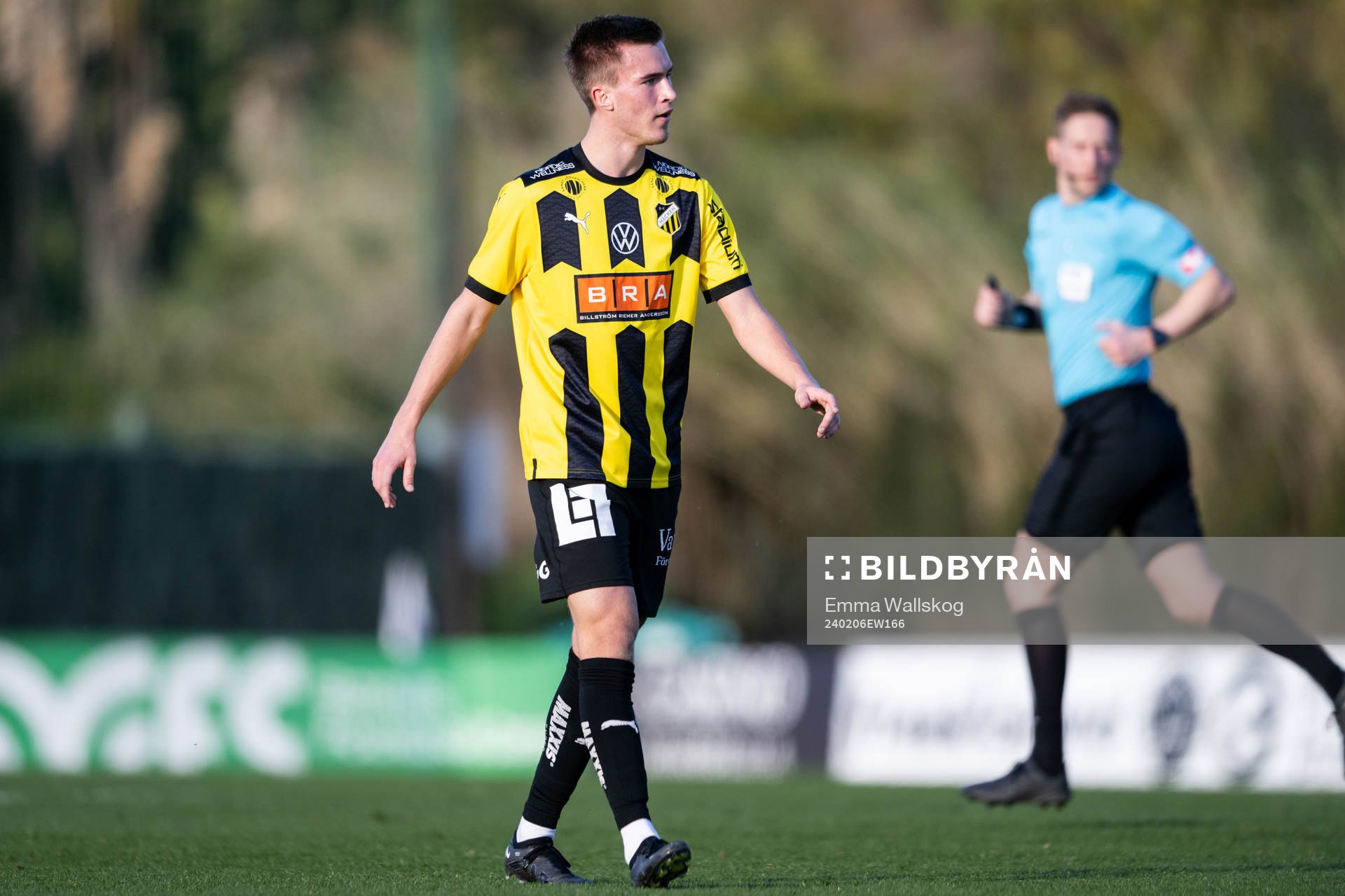 Joel Hjalmar of Häcken during the friendly football match between Häcken and Haugesund on February 6, 2024 in Marbella. 
