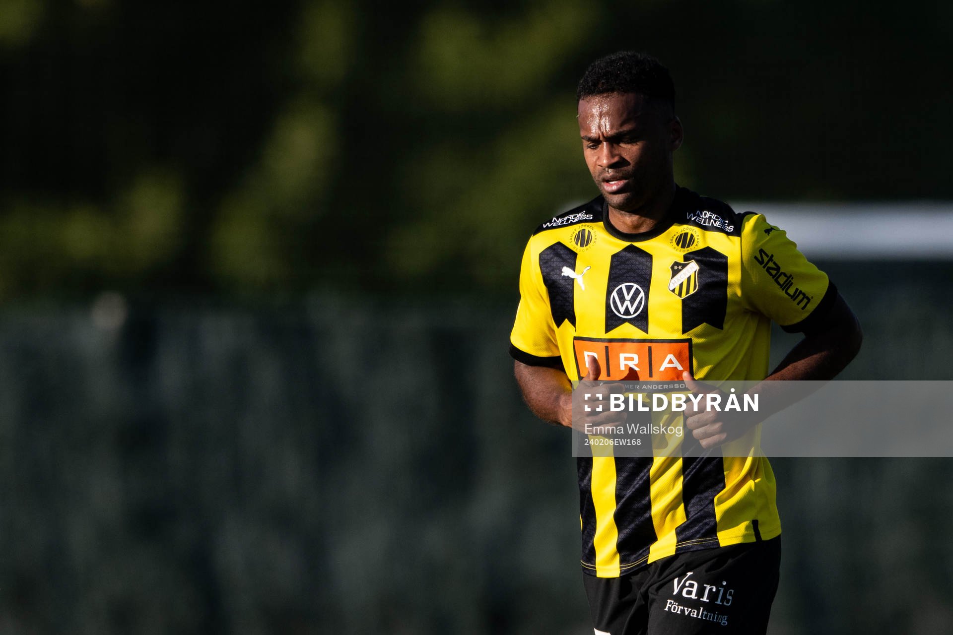 Ola Kamara of Häcken