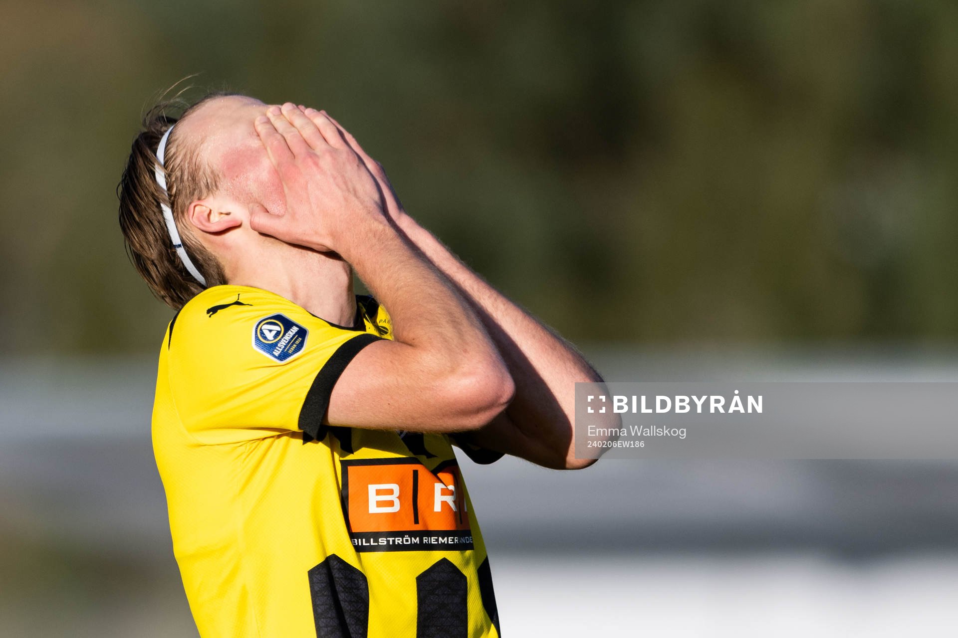 Sigge Jansson of Häcken looks dejected