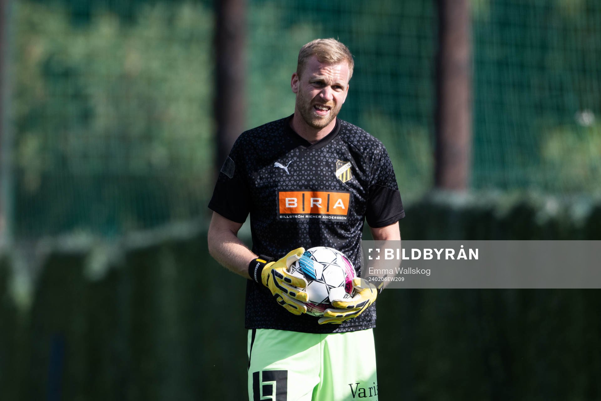 goalkeeper Peter Abrahamsson of Häcken