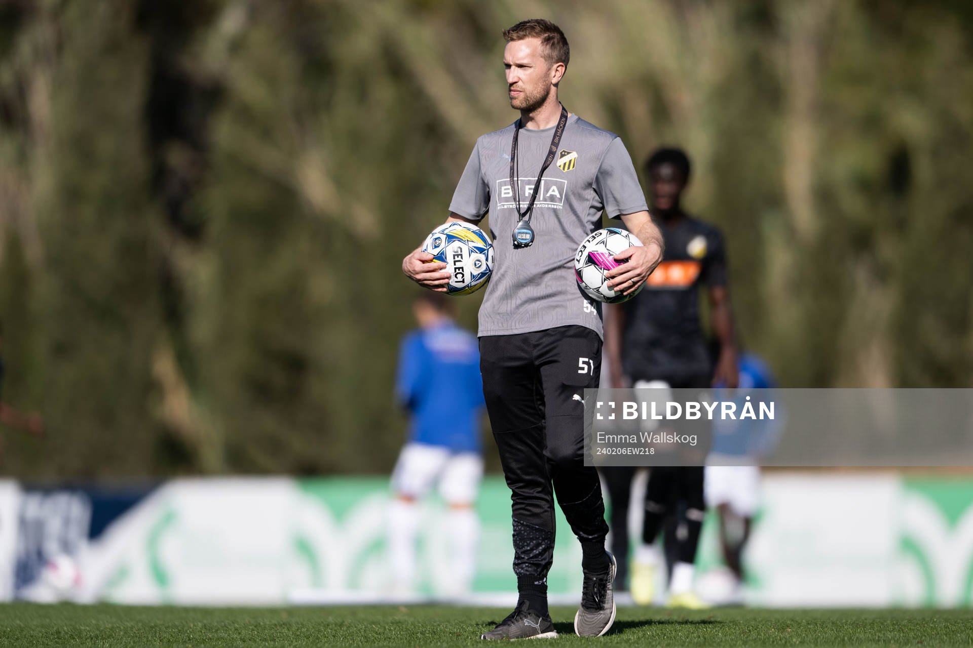 Assistant coach Rasmus Lindgren of Häcken