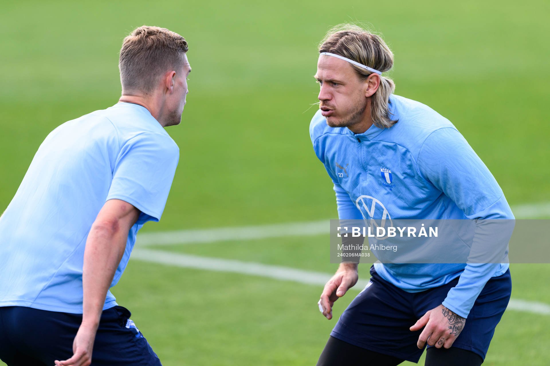 Malmö FFs målvakt Johan Dahlin