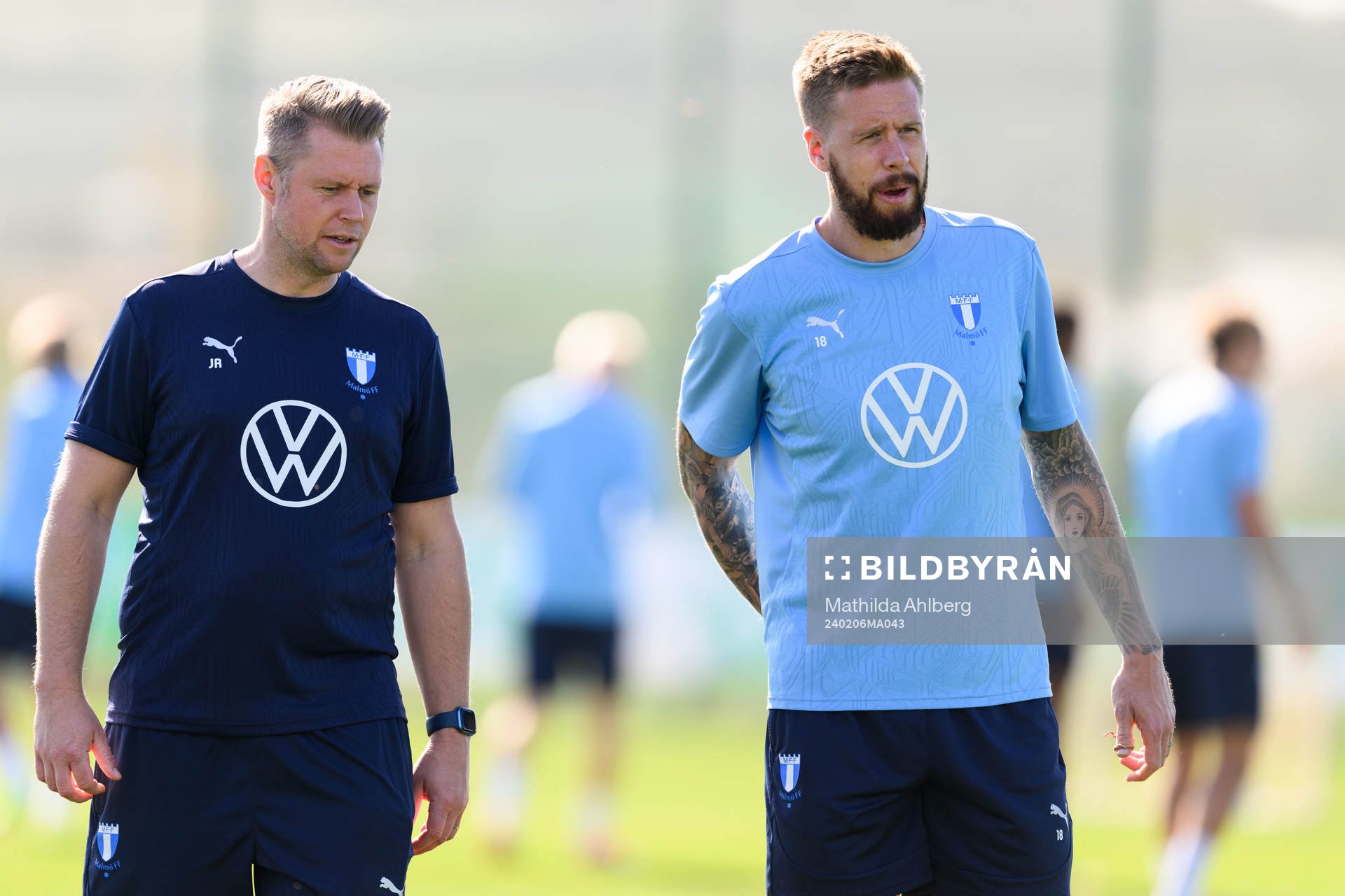 Malmö FFs fysioterapeut Jesper Robertsson