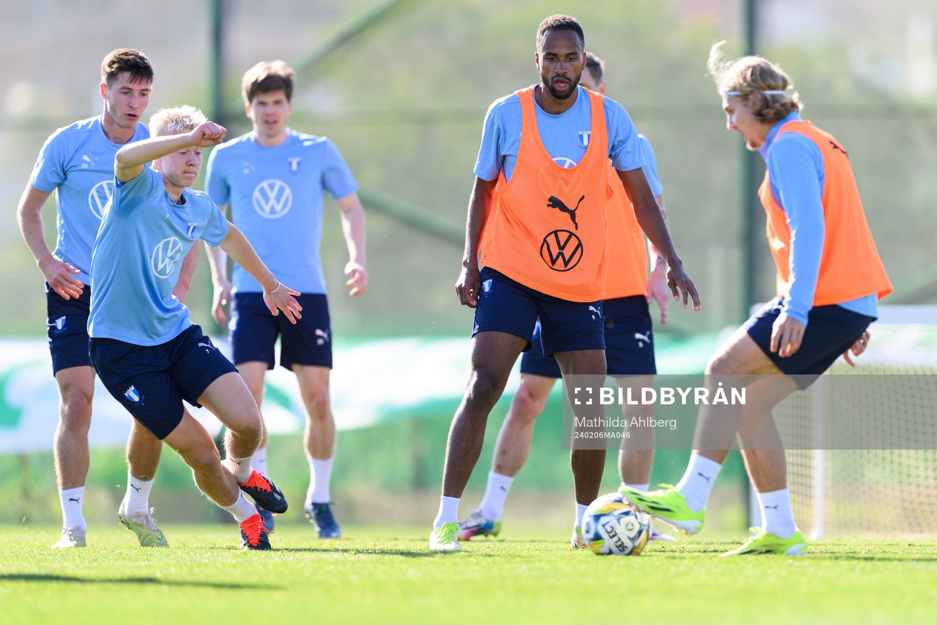 Malmö FFs Otto Rosengren, Isaac Kiese Thelin och Sebastian