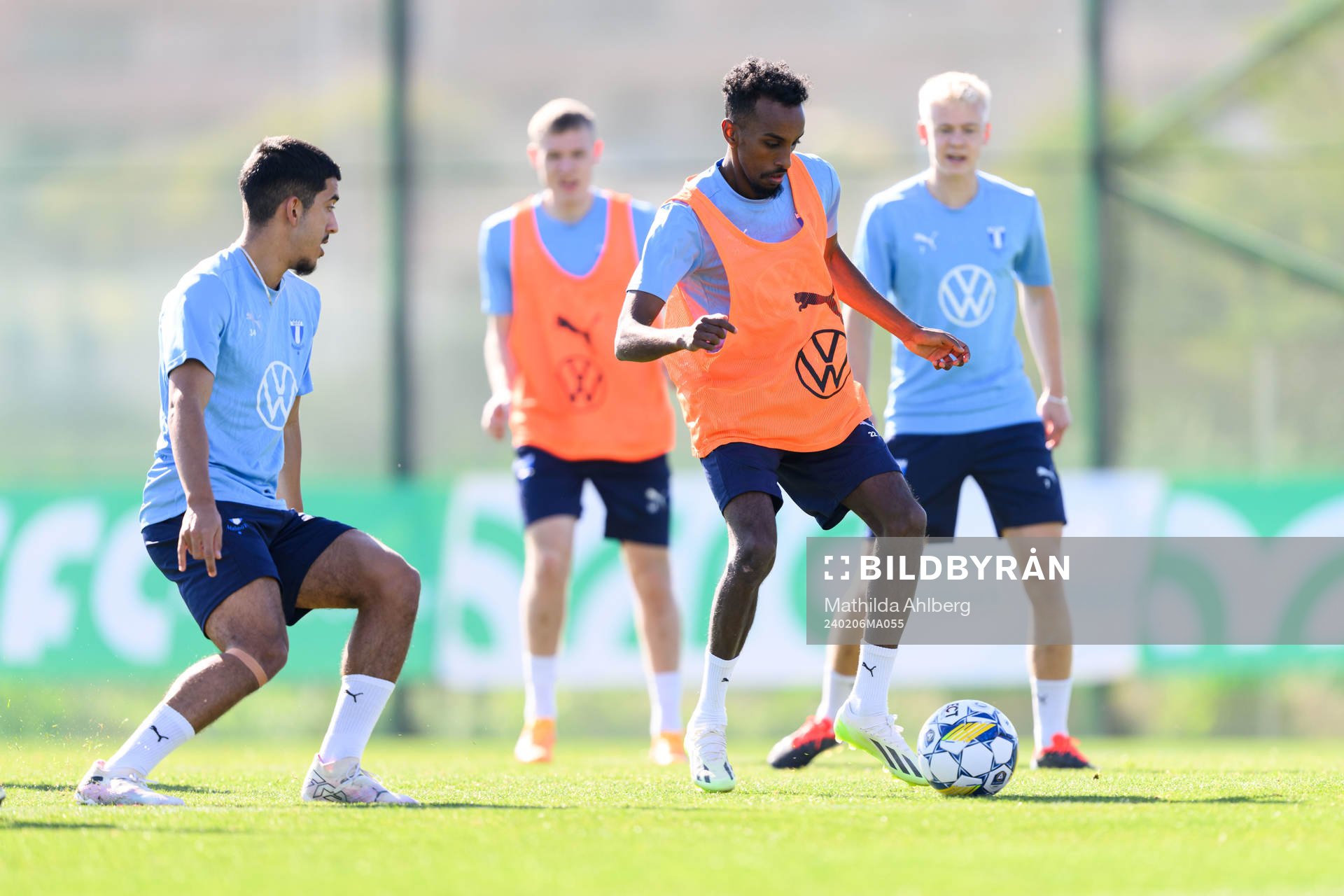 Malmö FFs Zakaria Loukili och Taha Ali