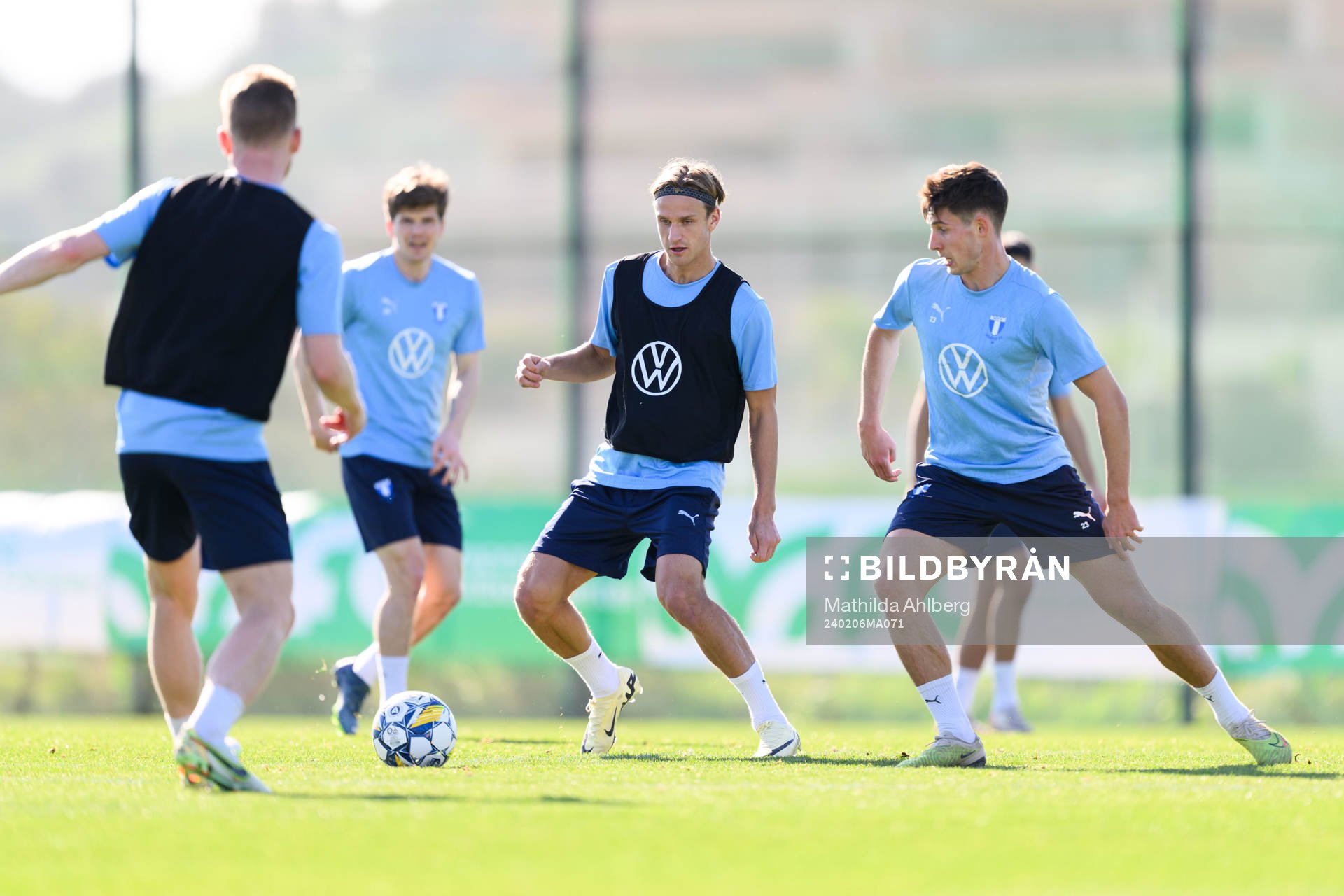 Malmö FFs Erik Botheim och Lasse Berg Johnsen