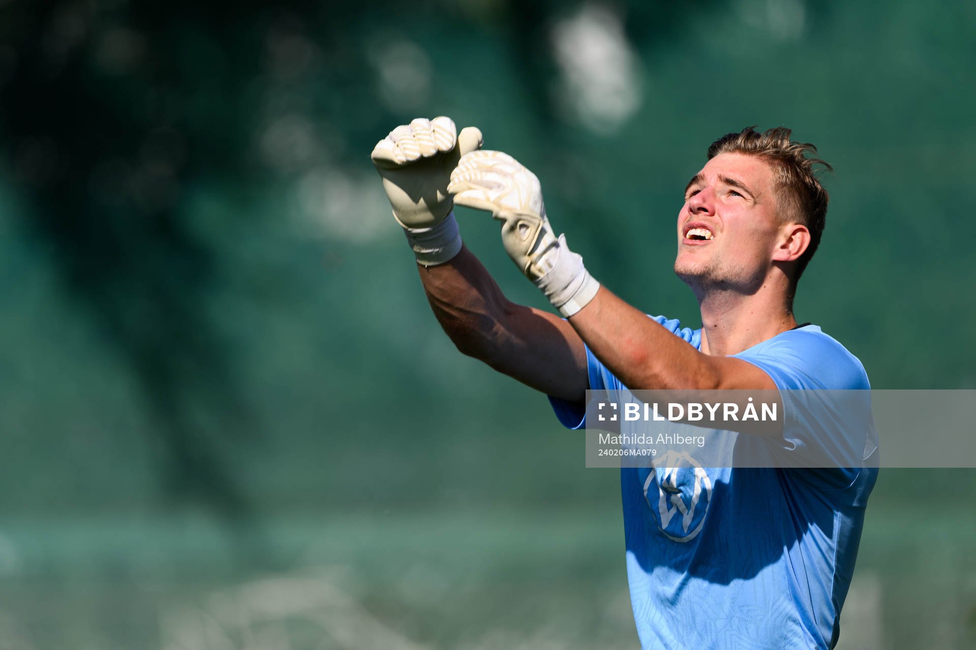 Malmö FFs målvakt Mathias Nilsson