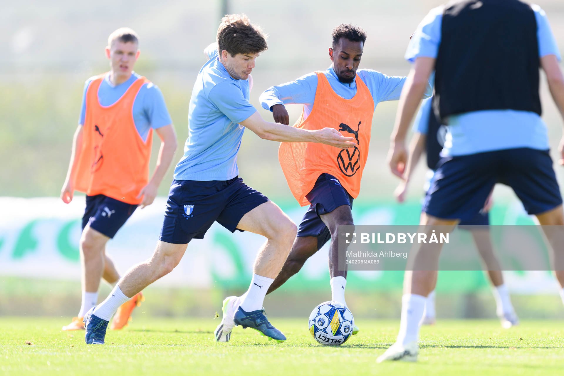 Malmö FFs Oliver Berg och Taha Ali