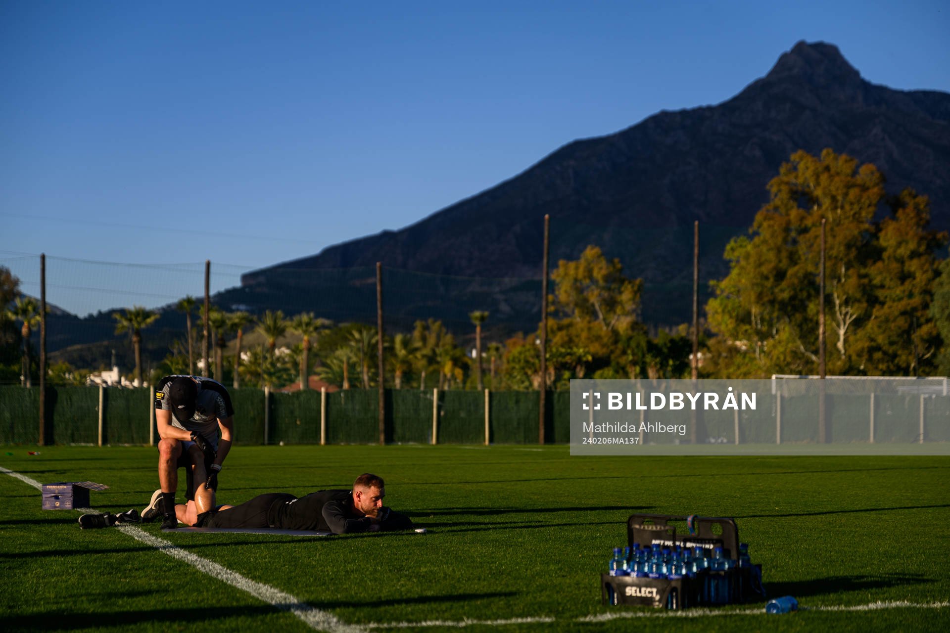 John Guidetti får behandling