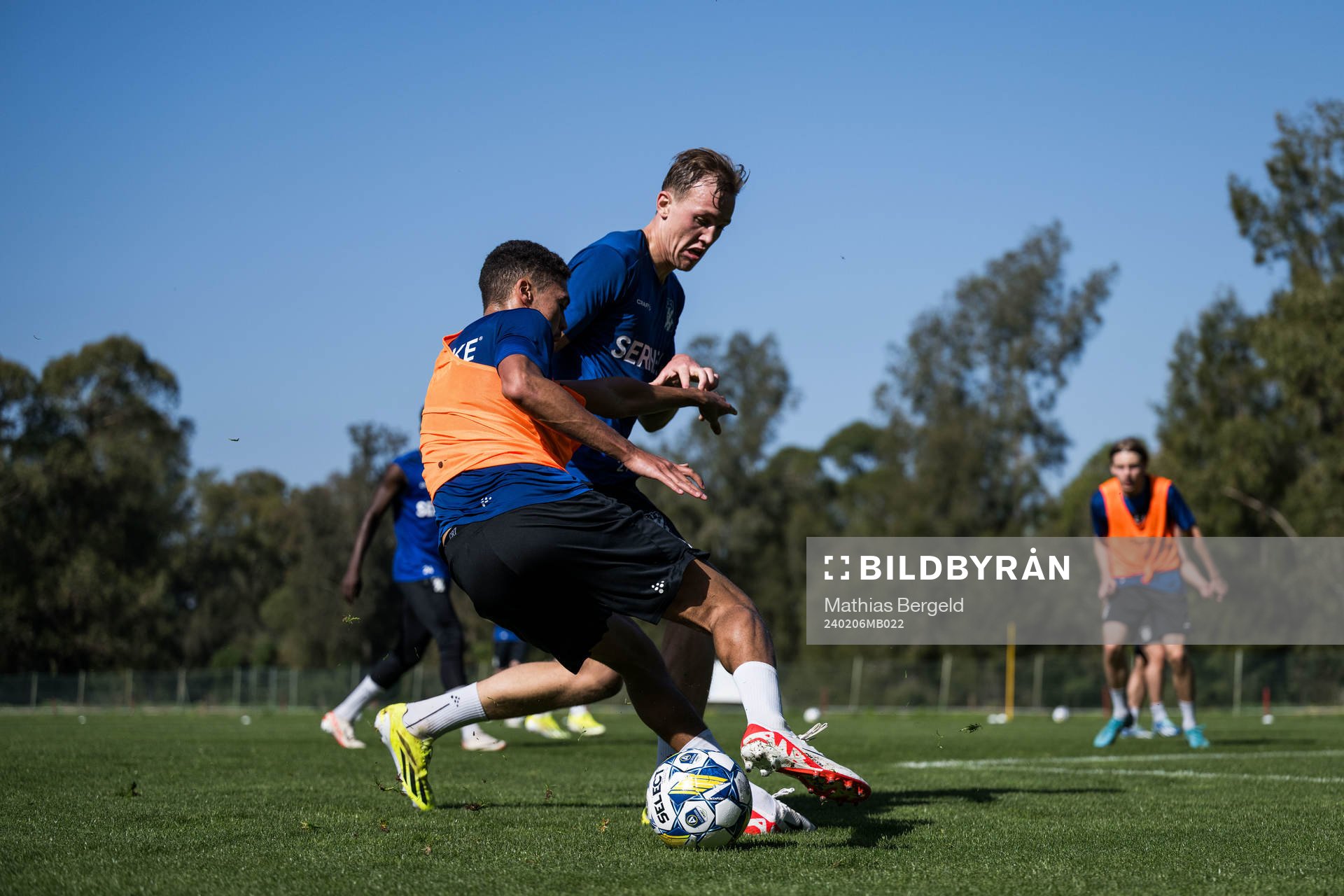 IFK Göteborgs Thomas Santos och Adam Carlén