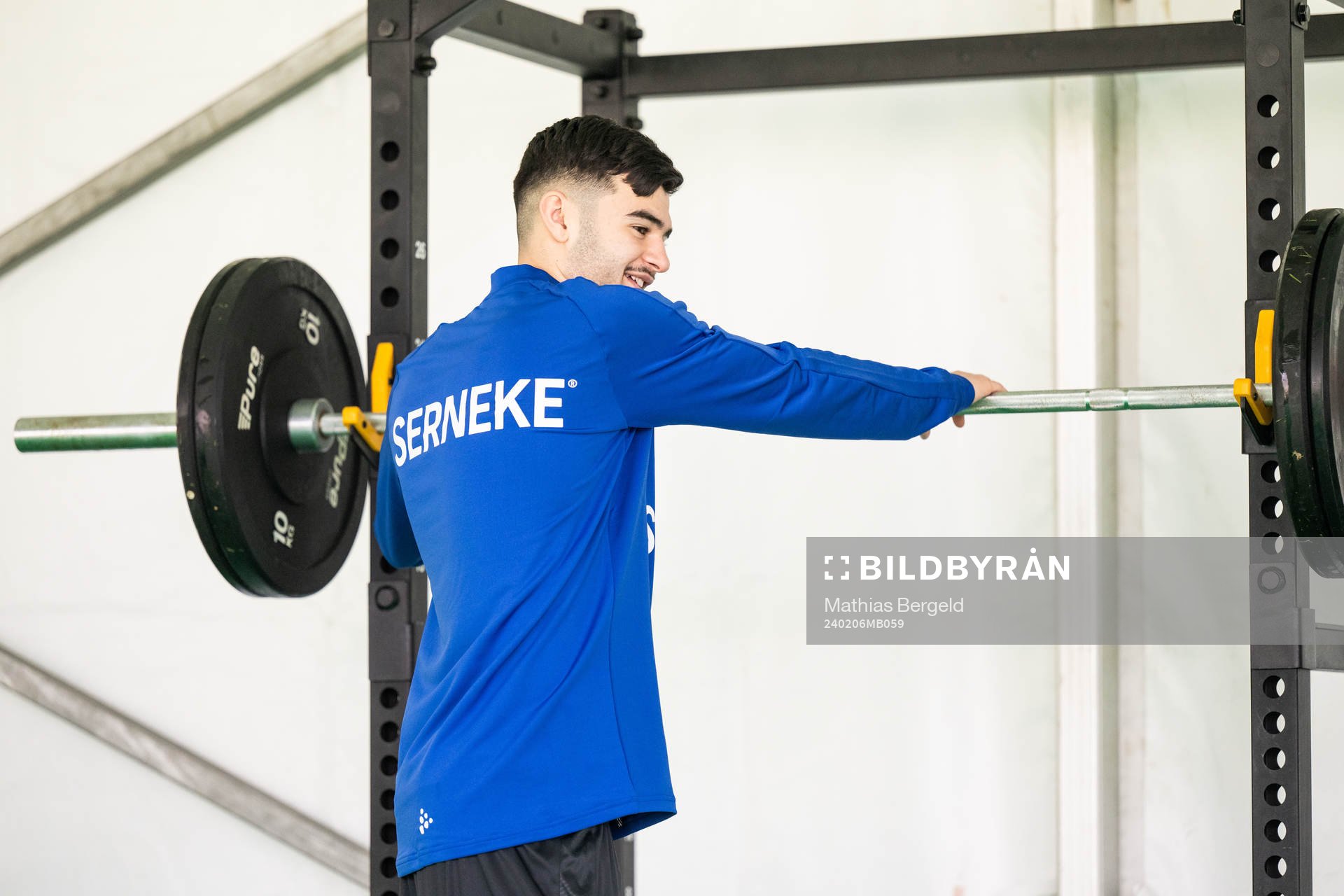 Melvin Koliqi i gymmet
