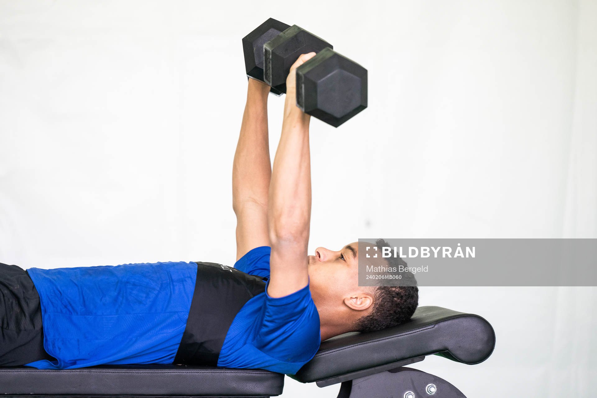 Ben Magnusson i gymmet